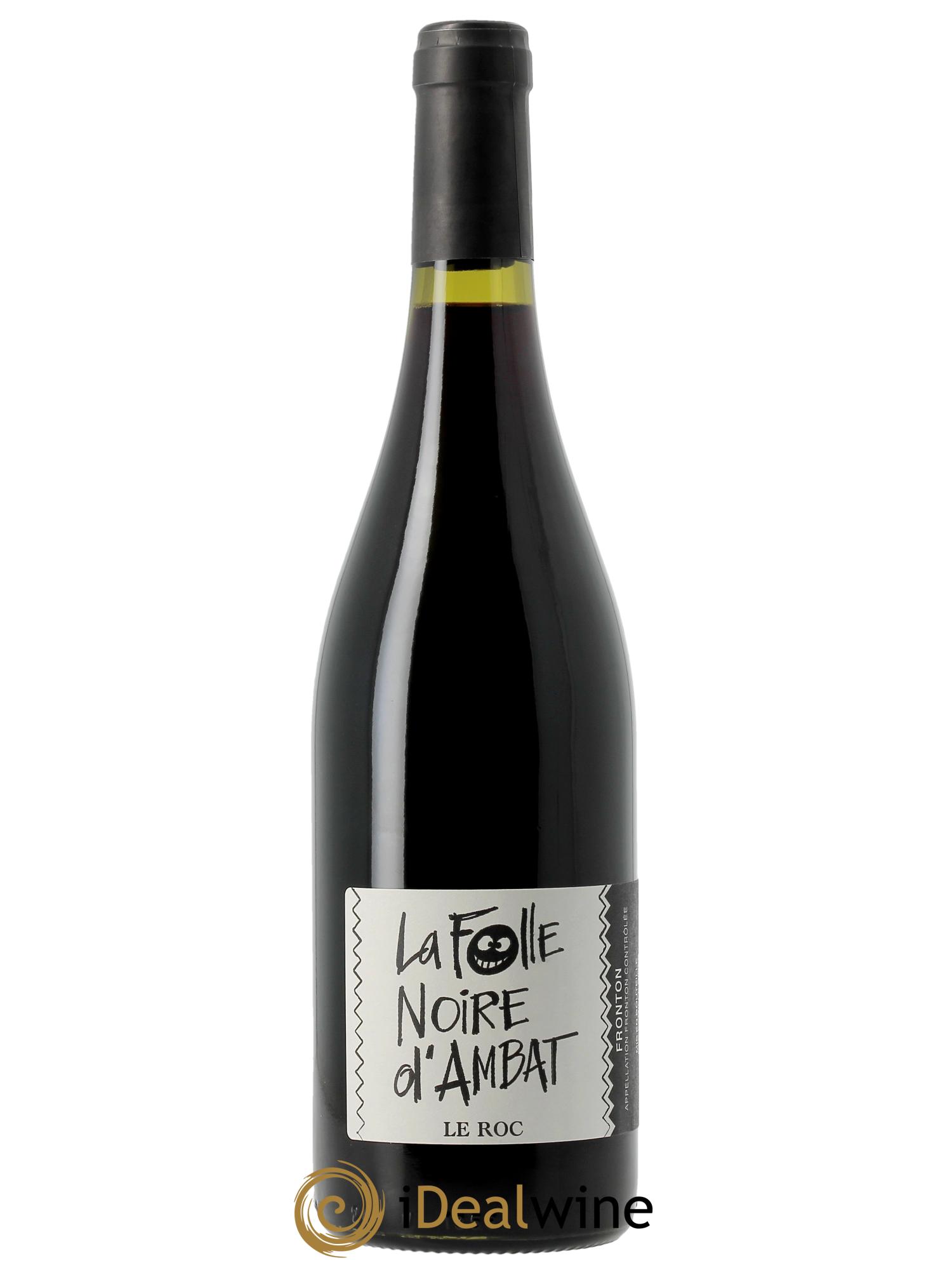 Fronton Le Roc La Folle Noire d'Ambat Jean-Luc Ribes 2021 - Lot de 1 bouteille - 0