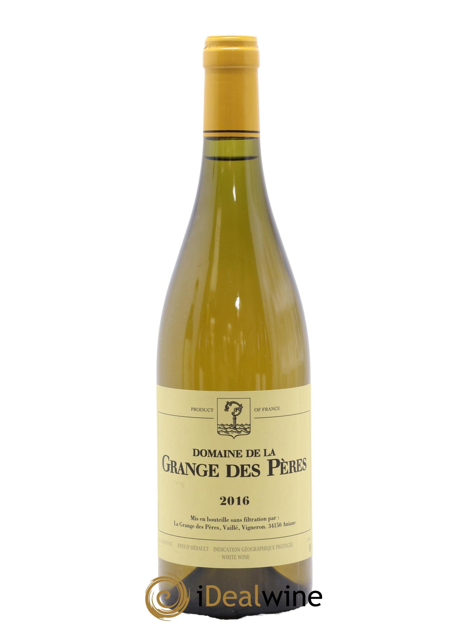 IGP Pays d'Hérault Grange des Pères Laurent Vaillé 2016 - Posten von 1 Flasche - 0