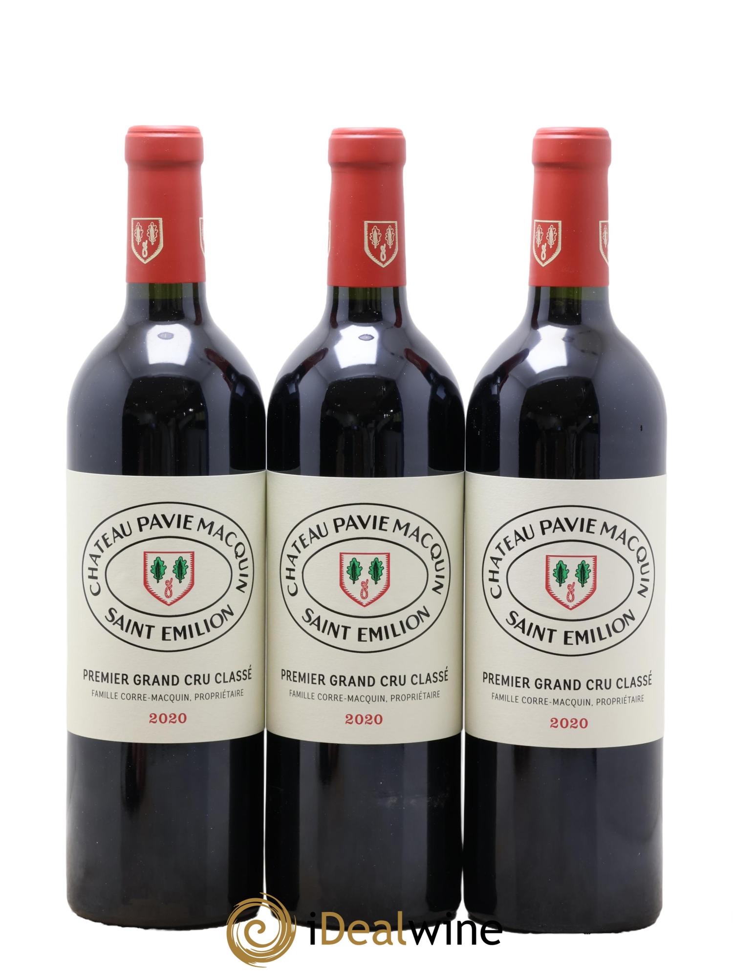 Château Pavie Macquin 1er Grand Cru Classé B 2020 - Lot of 6 bottles - 2