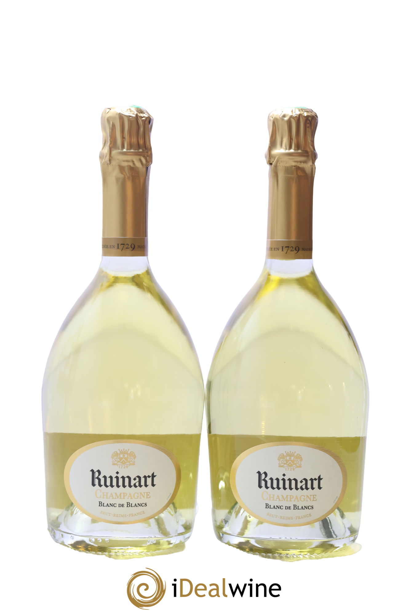Blanc de Blancs Brut Ruinart - Lotto di 2 bottiglie - 0