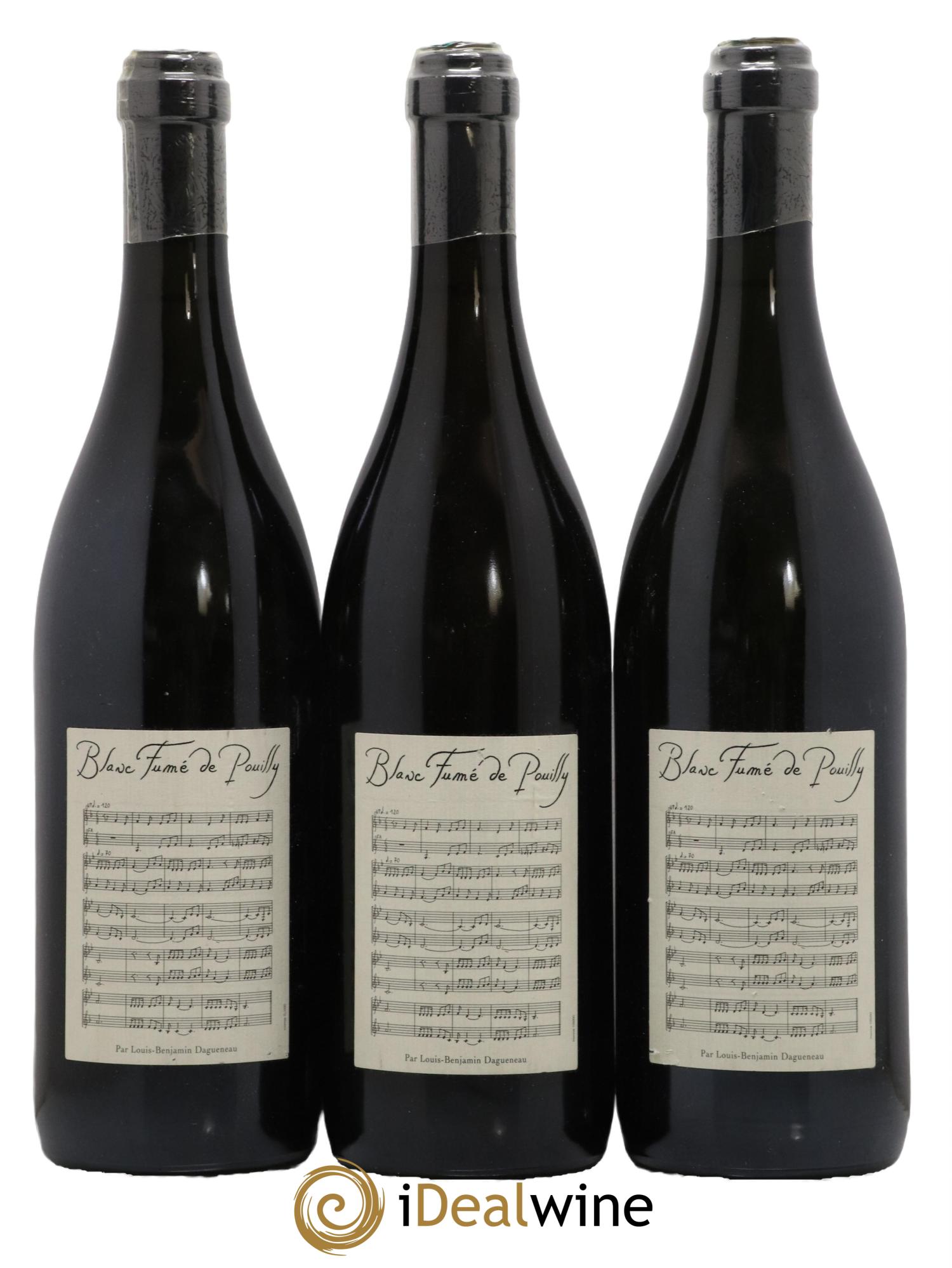 Pouilly-Fumé Blanc Fumé de Pouilly Dagueneau (Domaine Didier - Louis-Benjamin) 2011 - Lot de 3 bouteilles - 0