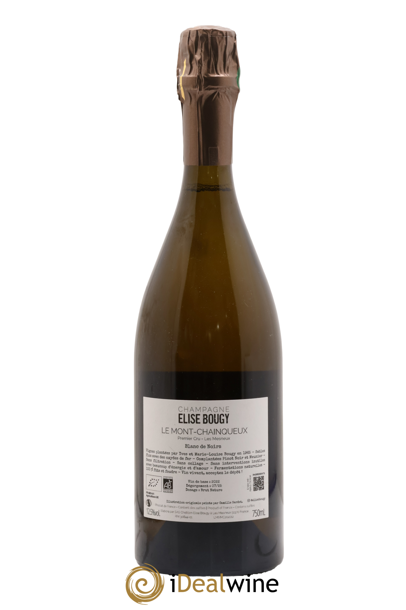 Les Mesneux Le Mont Chainqueux Elise Bougy - Posten von 1 Flasche - 1