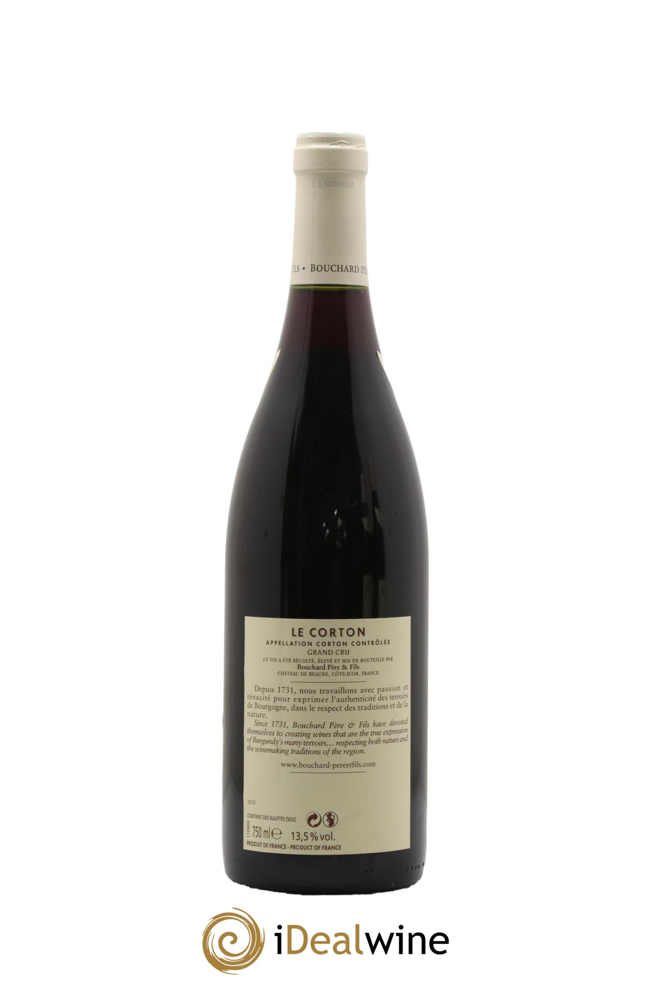 Corton Grand Cru Le Corton Bouchard Père & Fils  2010 - Posten von 1 Flasche - 1