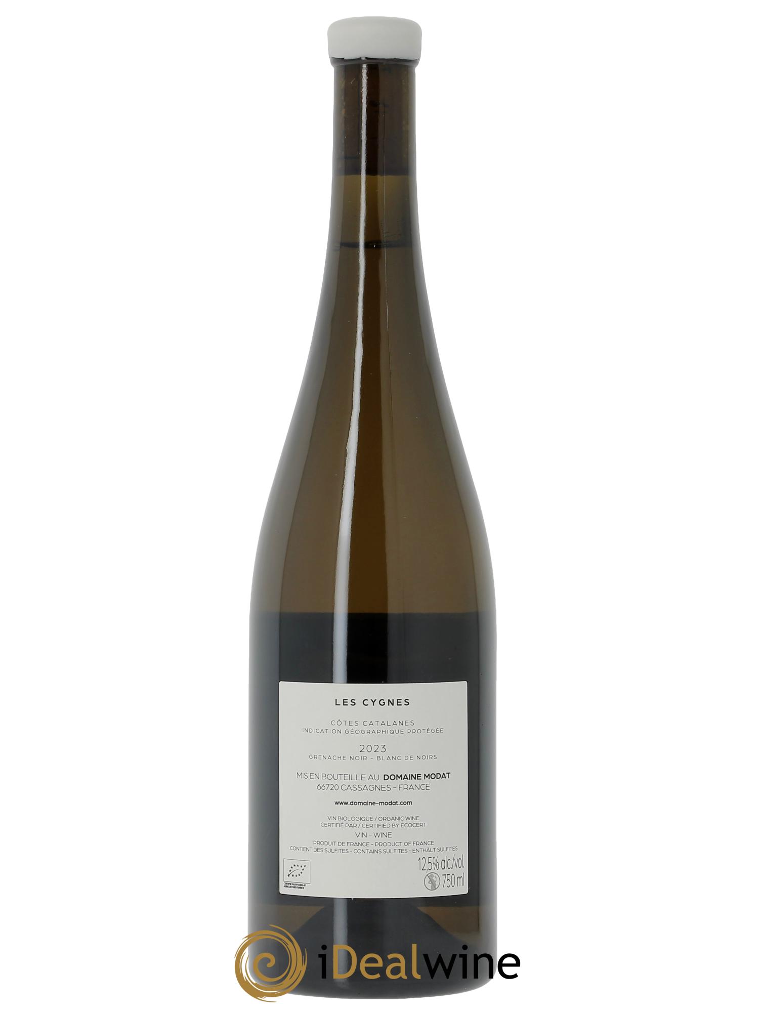 Côtes Catalanes Les Cygnes Modat  2023 - Lot de 1 bouteille - 1