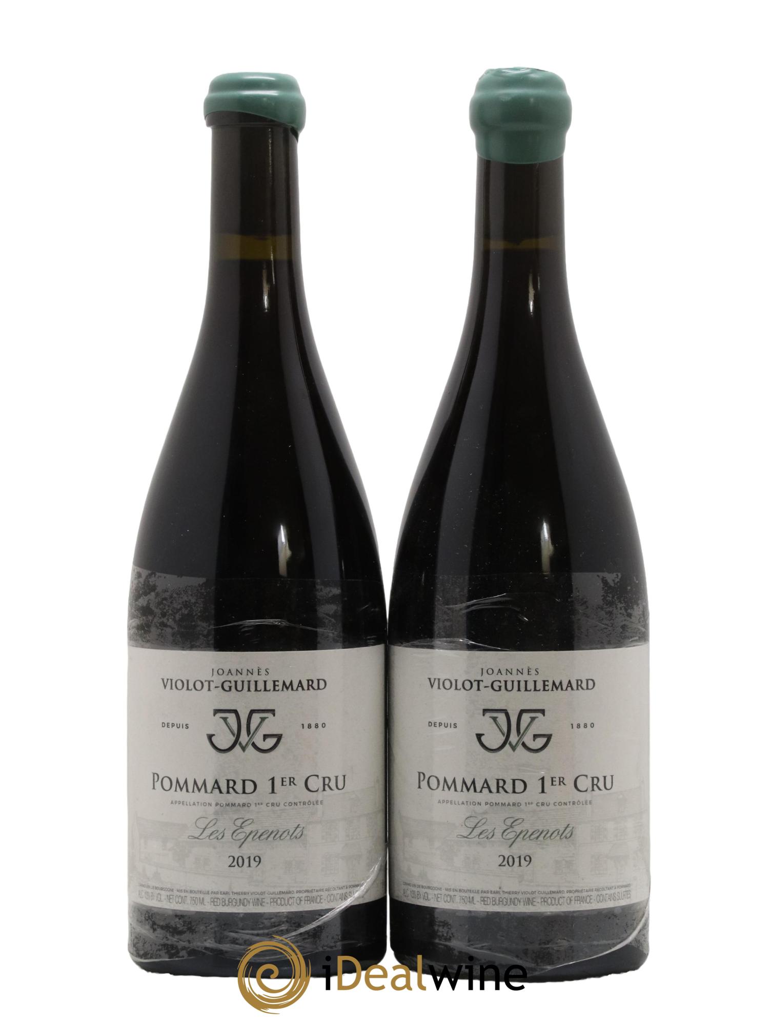 Pommard 1er Cru Les Epenots Violot-Guillemard 2019 - Lot de 2 bouteilles - 0