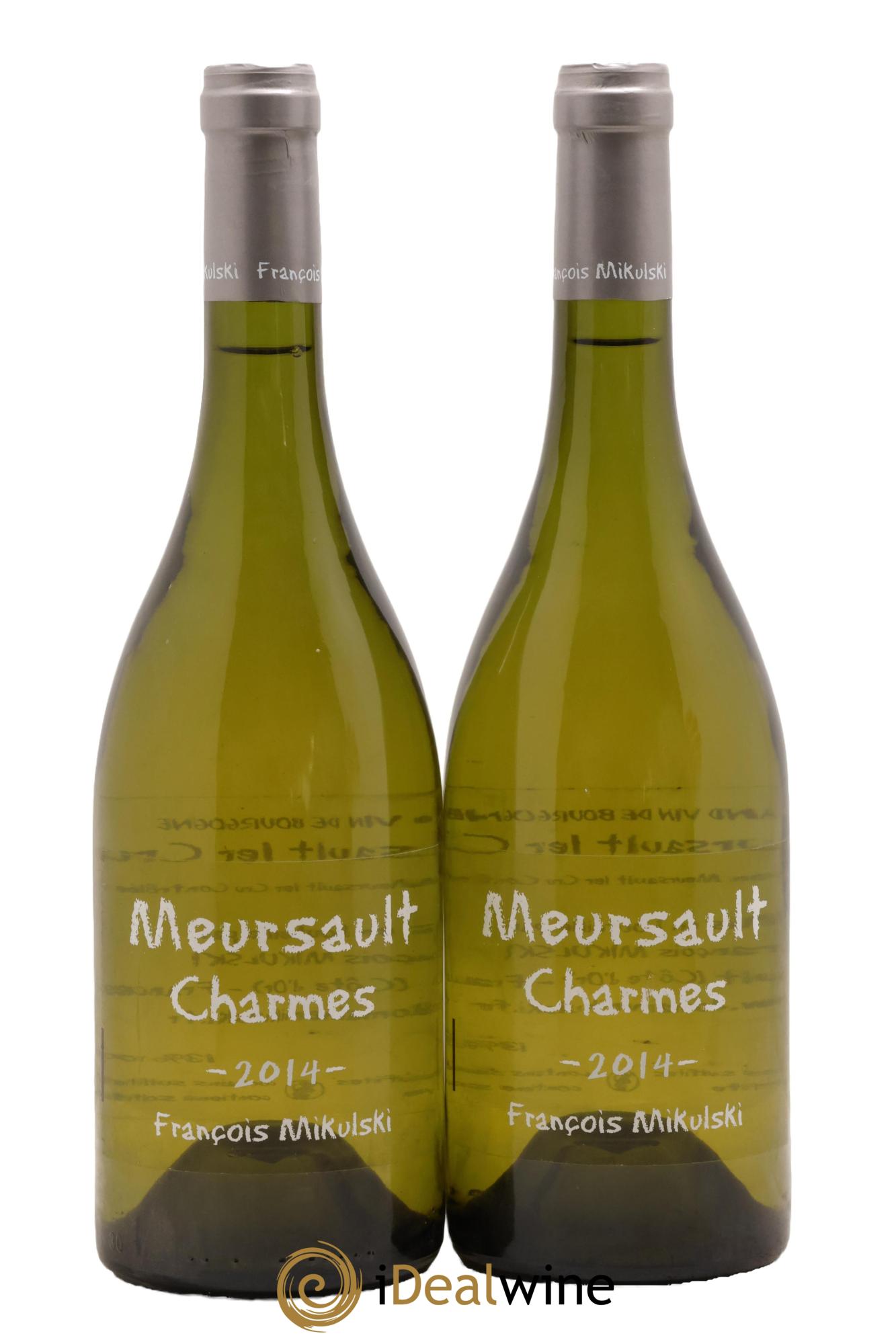 Meursault 1er Cru Charmes François Mikulski 2014 - Lot de 2 bouteilles - 0