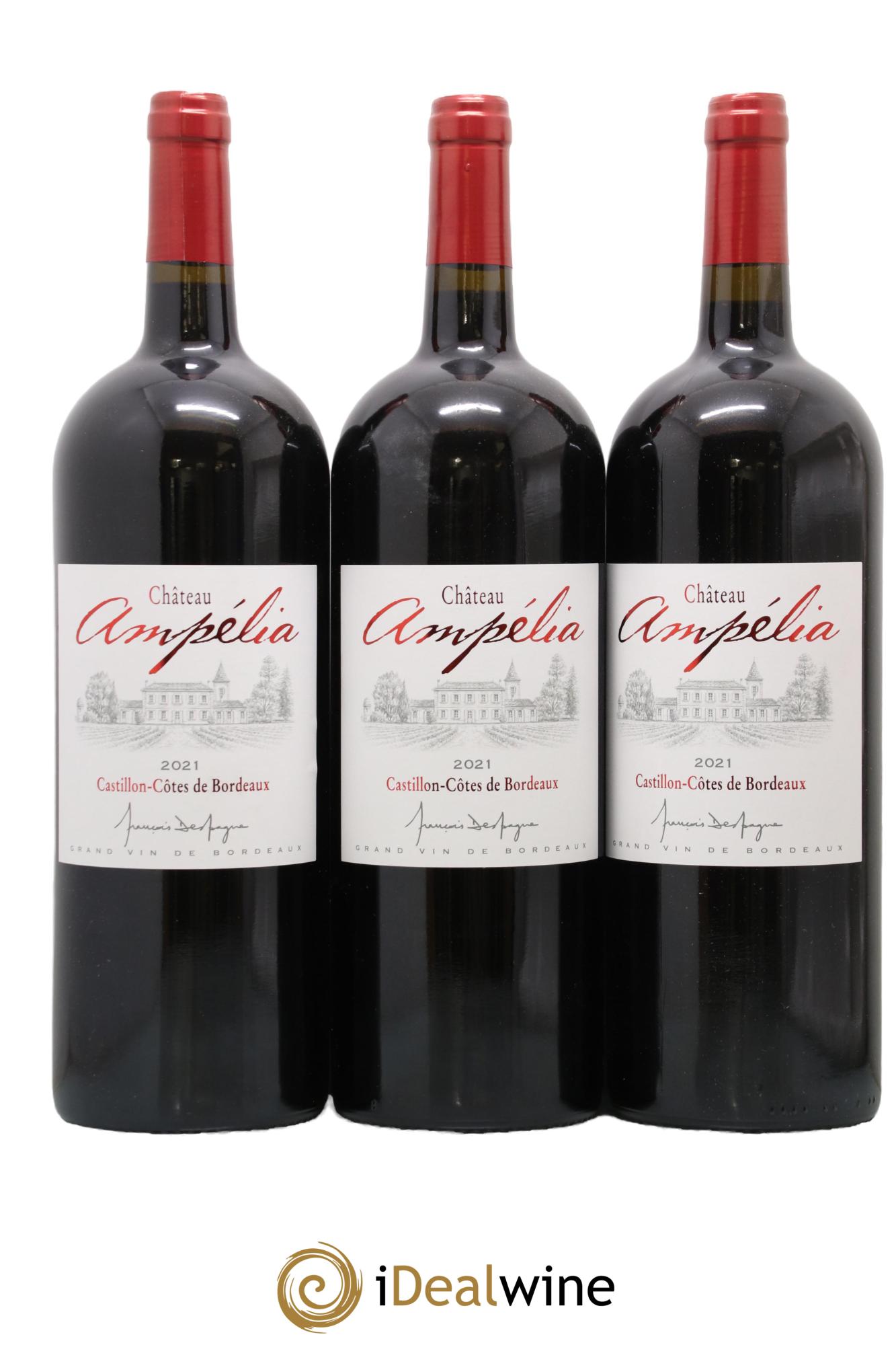 Château Ampélia 2021 - Lot de 3 magnums - 0