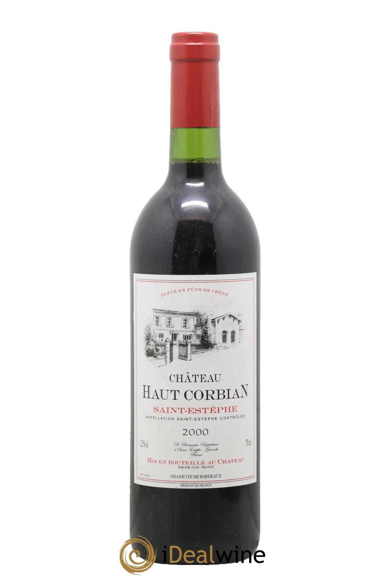 Saint-Estèphe Château Haut Corbian 2000 - Lot de 1 bouteille - 0