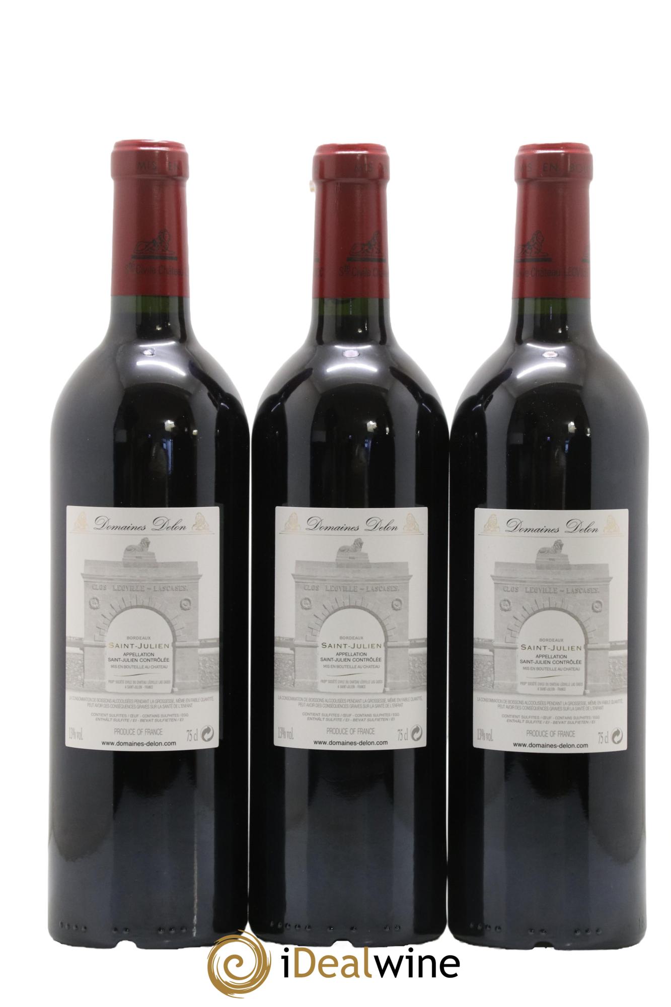 Château Léoville Las Cases 2ème Grand Cru Classé 2012 - Lot of 12 bottles - 6