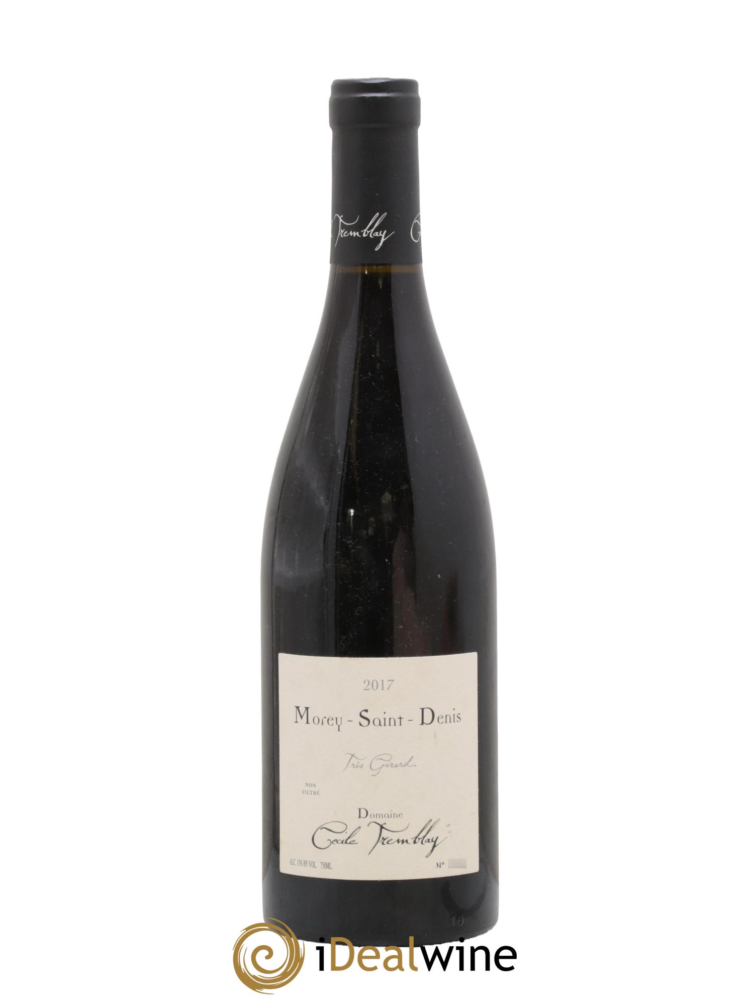 Morey-Saint-Denis Très Girard Cécile Tremblay 2017 - Lot de 1 bouteille - 0