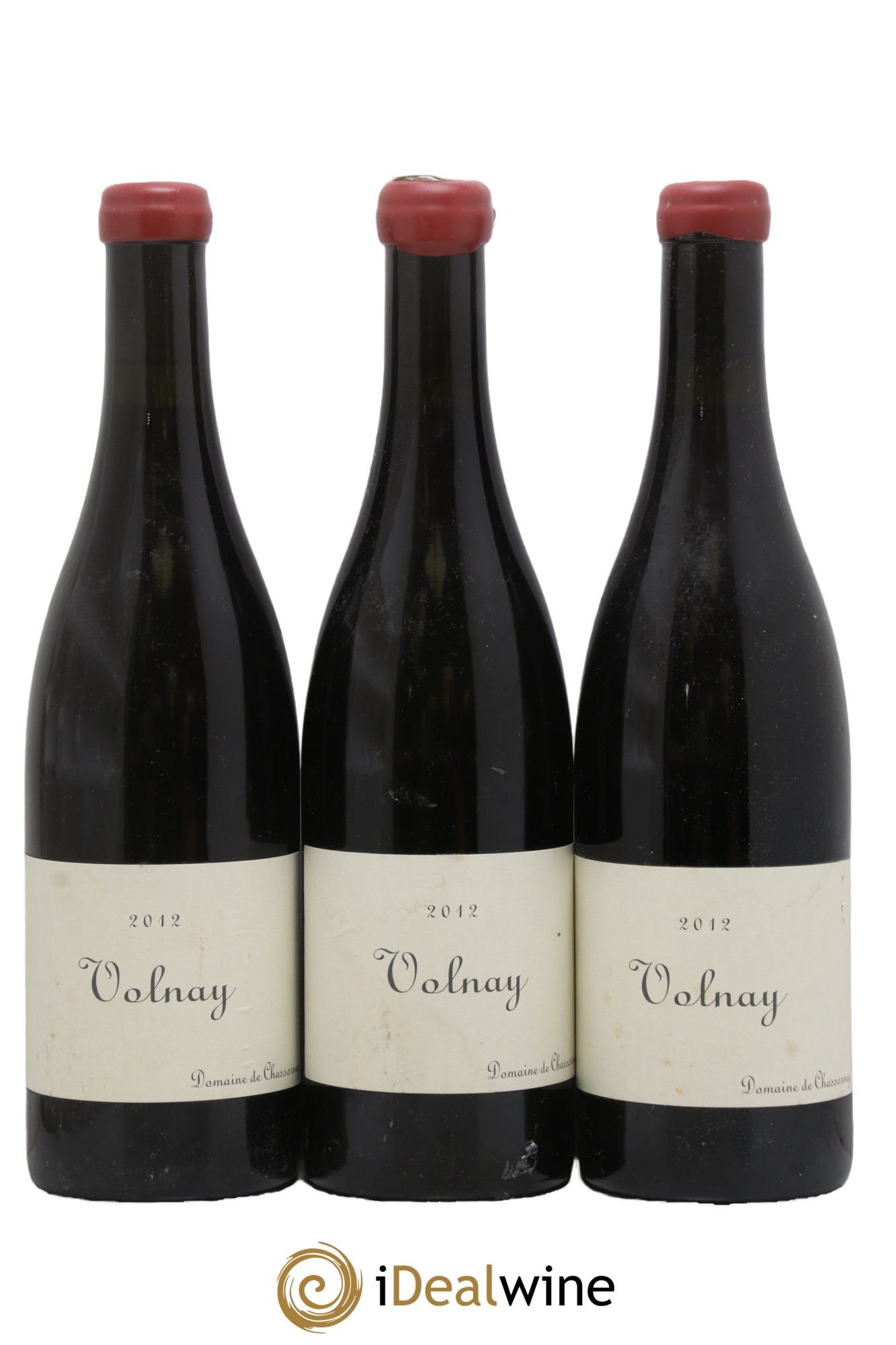 Volnay Domaine de Chassorney - Frédéric Cossard 2012 - Lot de 3 bouteilles - 0