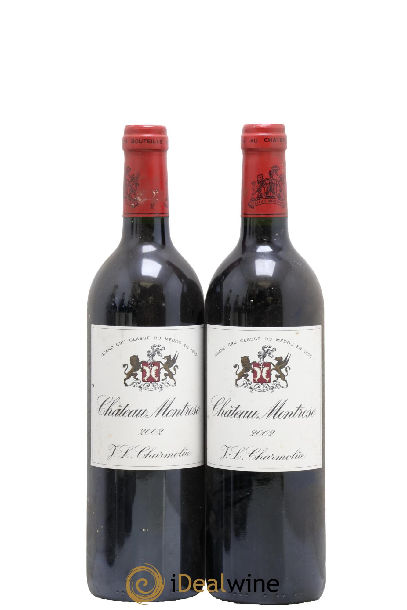 Château Montrose 2ème Grand Cru Classé 2002 - Lot de 2 bouteilles - 0
