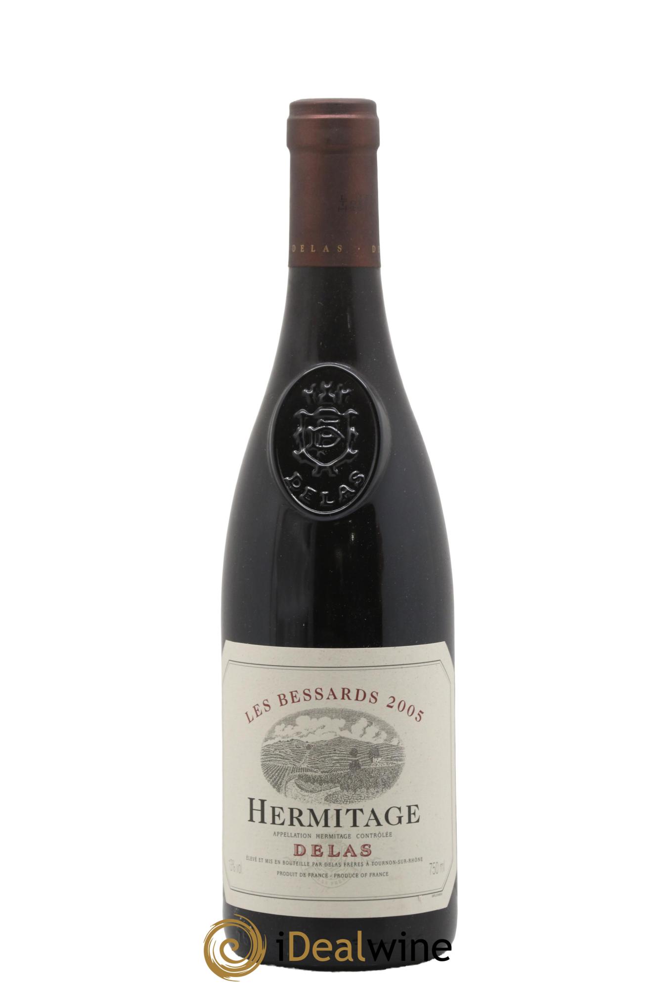 Hermitage Les Bessards Delas Frères 2005 - Lot de 1 bouteille - 0