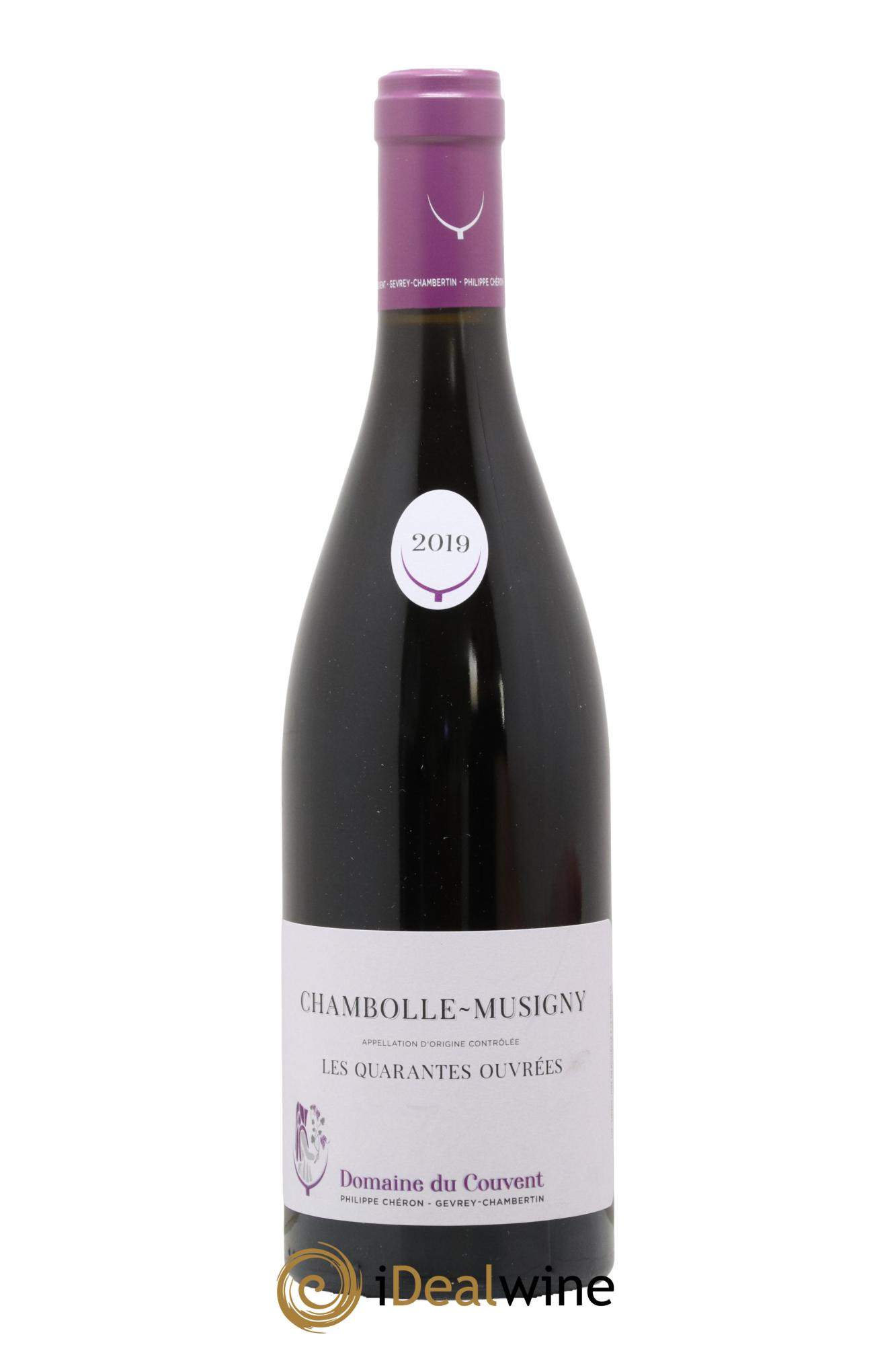 Chambolle-Musigny Les Quarantes Ouvrées Domaine du Couvent 2019 - Lotto di 1 bottiglia - 0