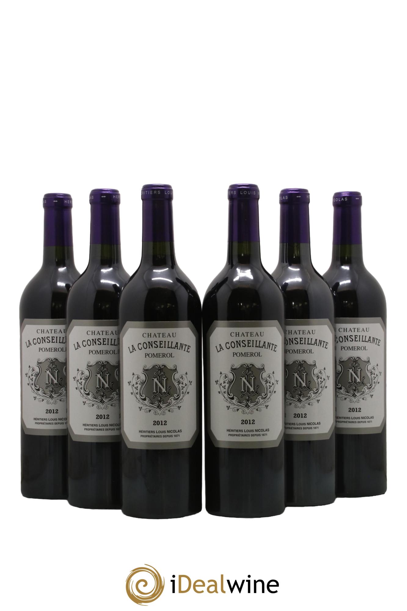 Château la Conseillante 2012 - Lotto di 6 bottiglie - 0