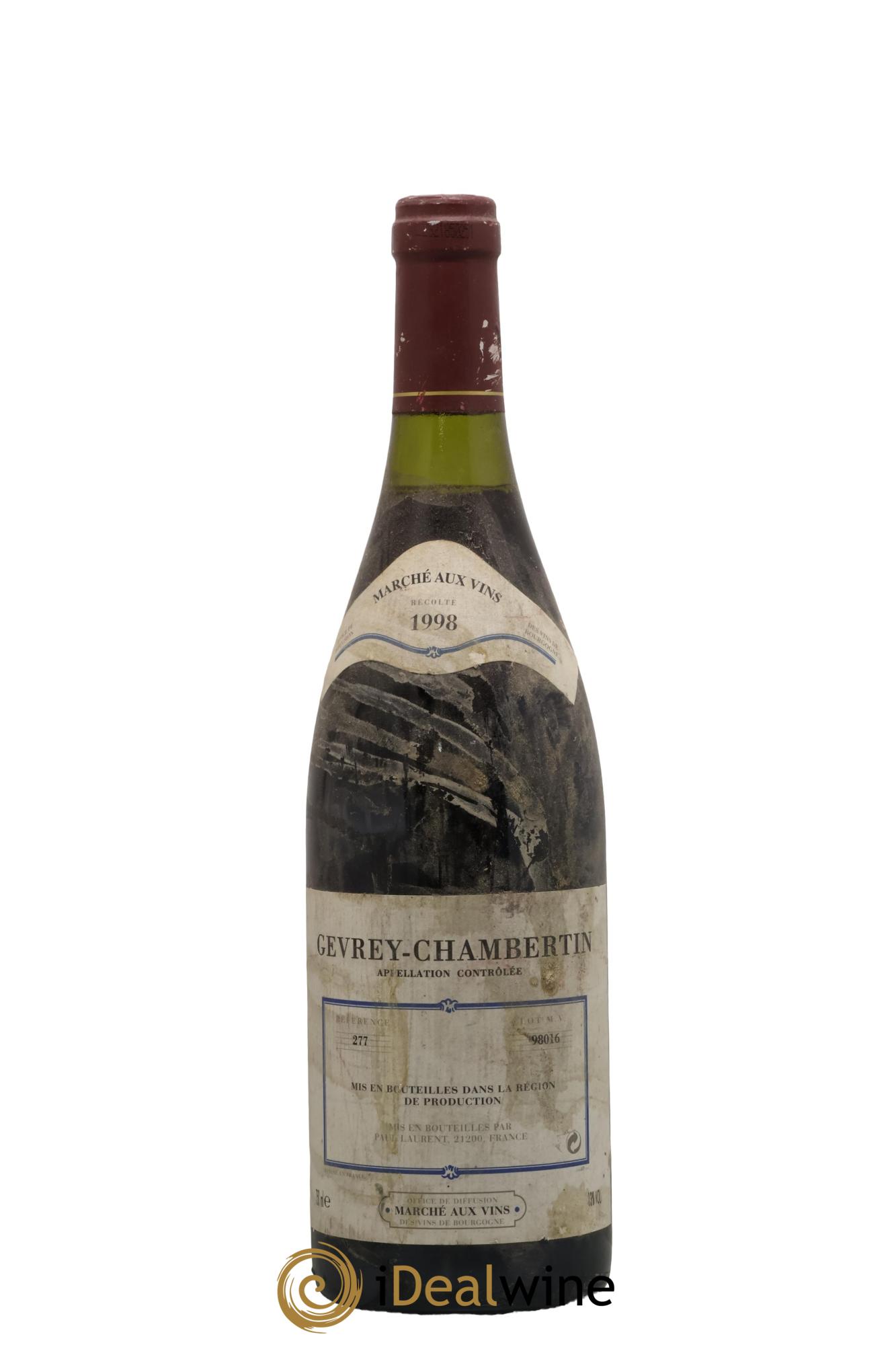 Gevrey-Chambertin Paul Laurent 1998 - Lot of 1 bottle - 0