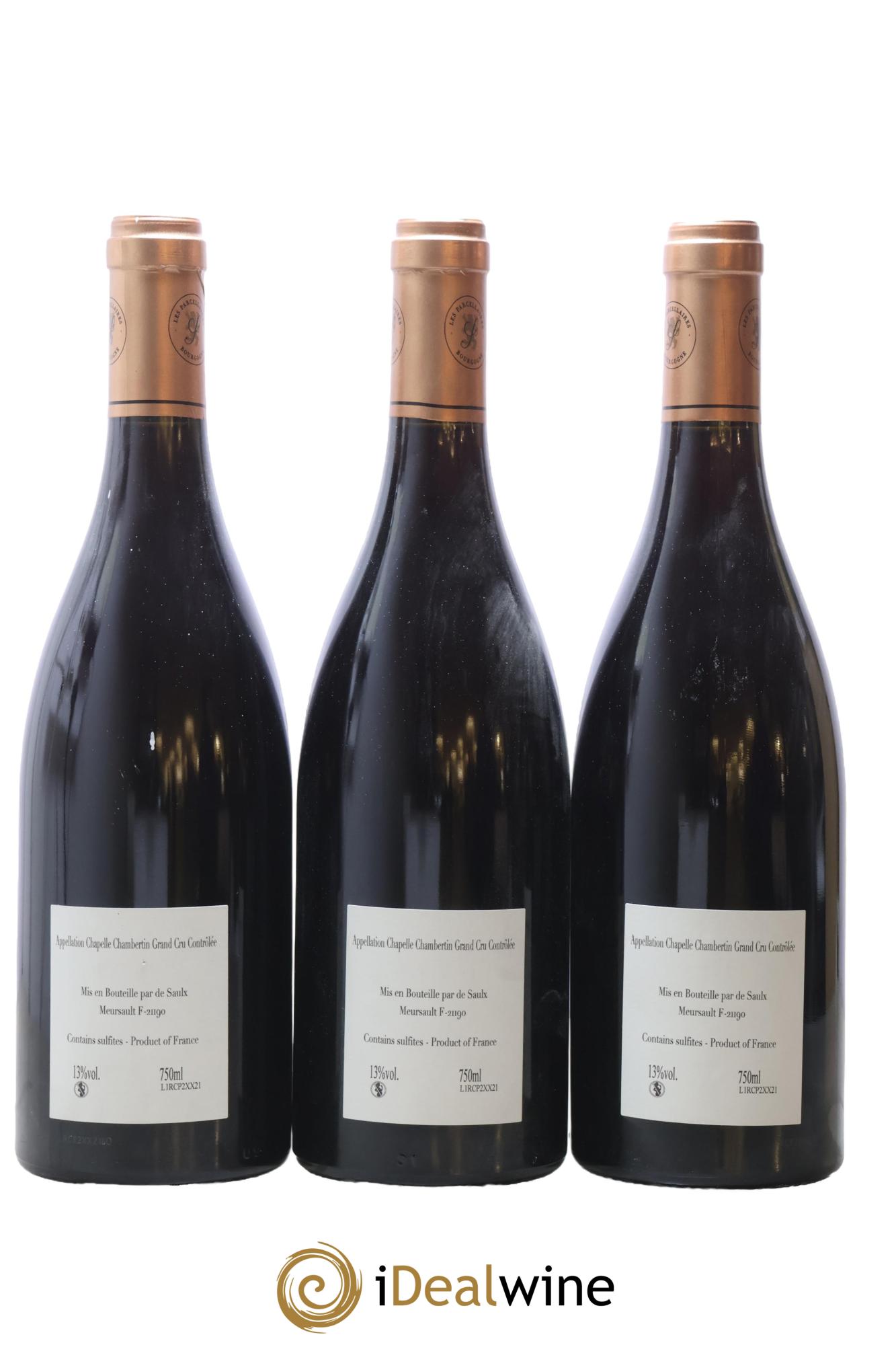 Chapelle-Chambertin Grand Cru Les Parecellaires De Saulx 2021 - Lot de 3 bouteilles - 1