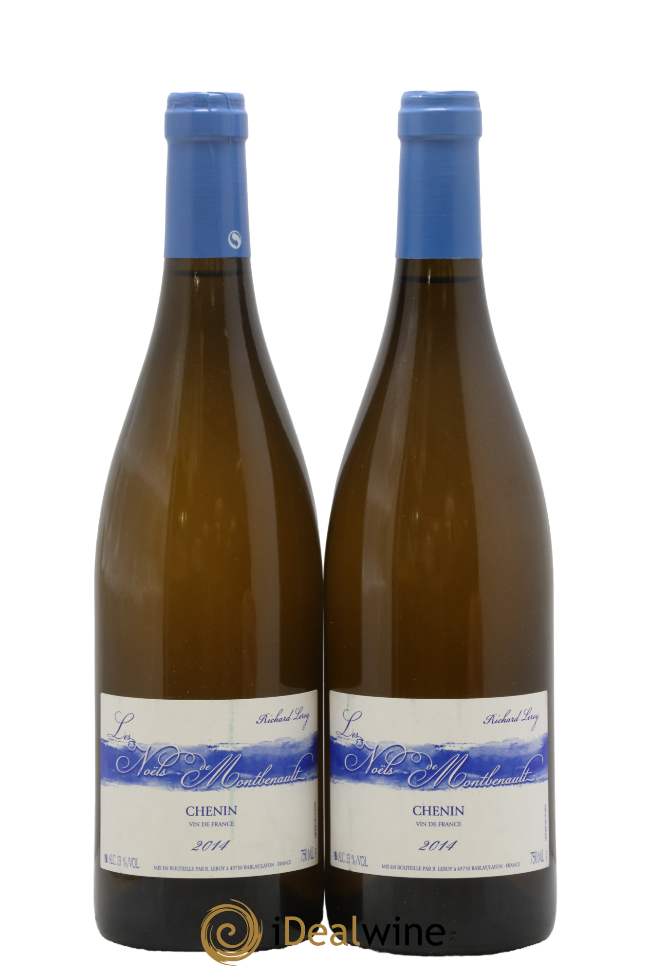 Vin de France Les Noëls de Montbenault Richard Leroy 2014 - Lot de 2 bouteilles - 0
