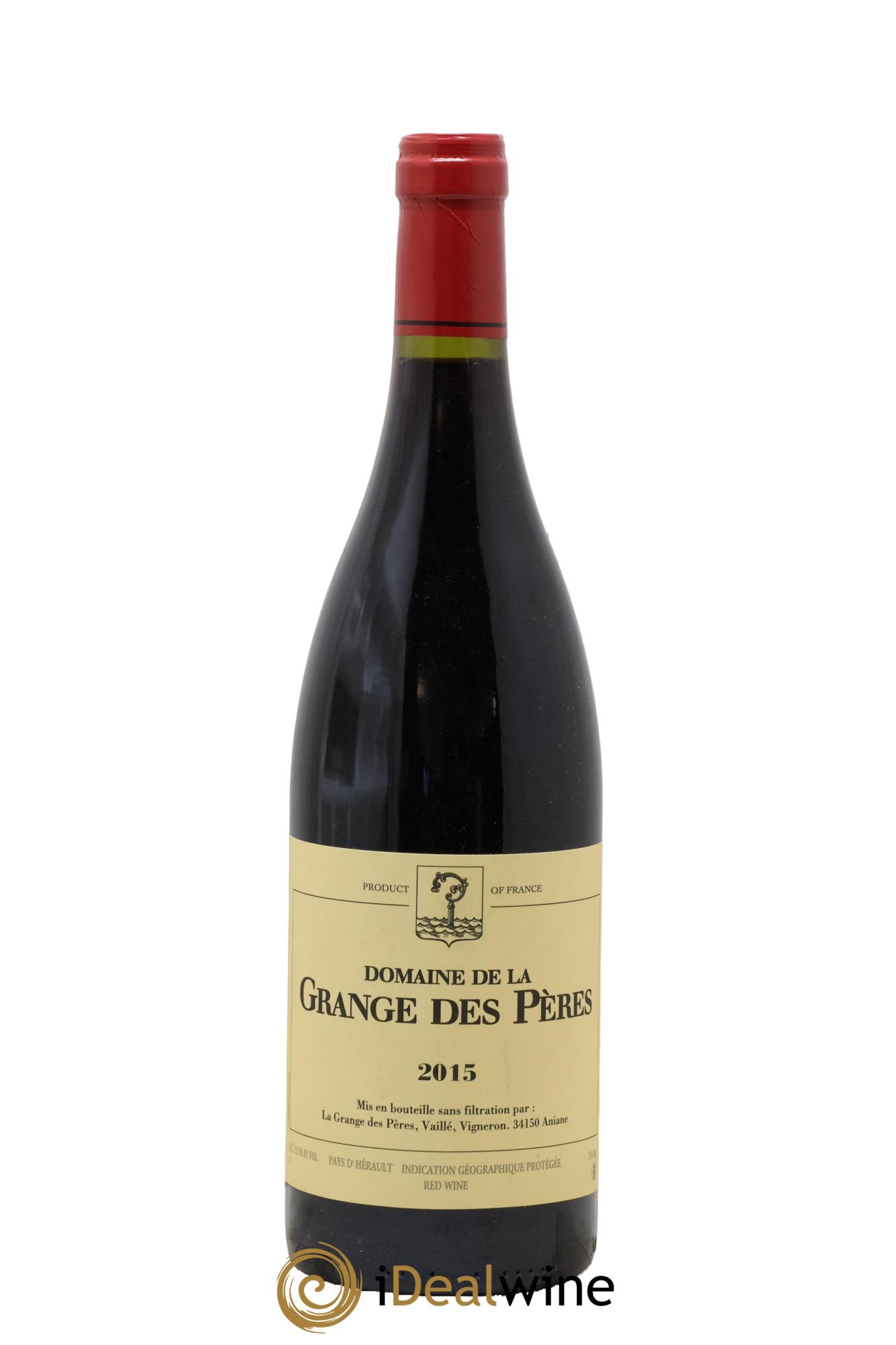 Pays d'Hérault Grange des Pères Laurent Vaillé 2015 - Lotto di 1 bottiglia - 0