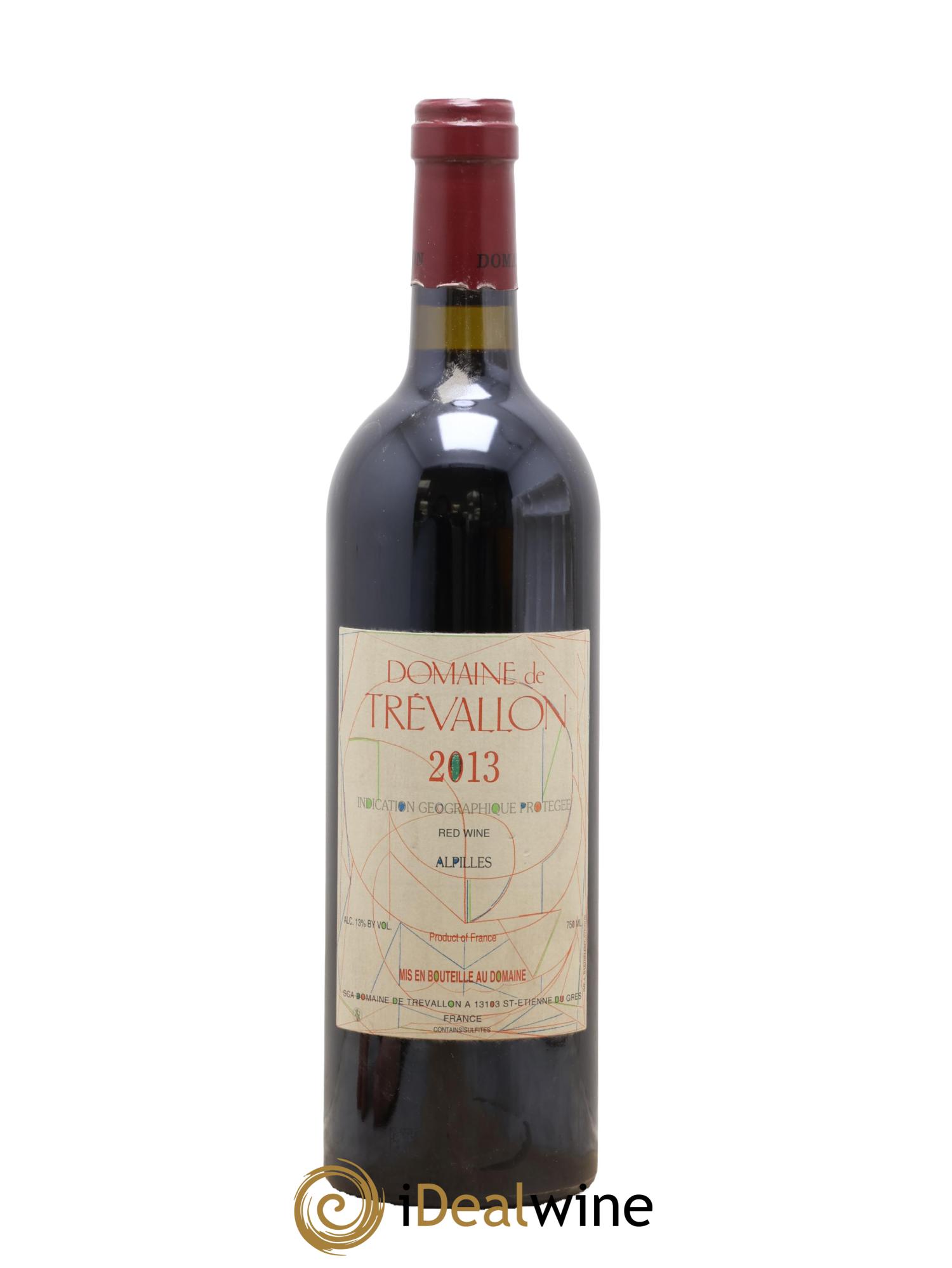 Alpilles Trévallon (Domaine de) Eloi Dürrbach 2013 - Lot de 1 bouteille - 0