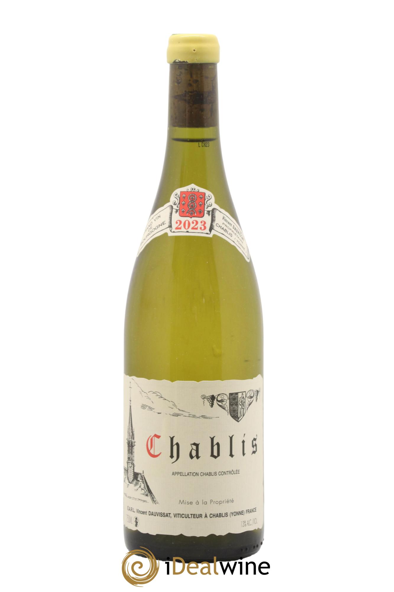 Chablis Vincent Dauvissat (Domaine) 2023 - Lotto di 1 bottiglia - 0