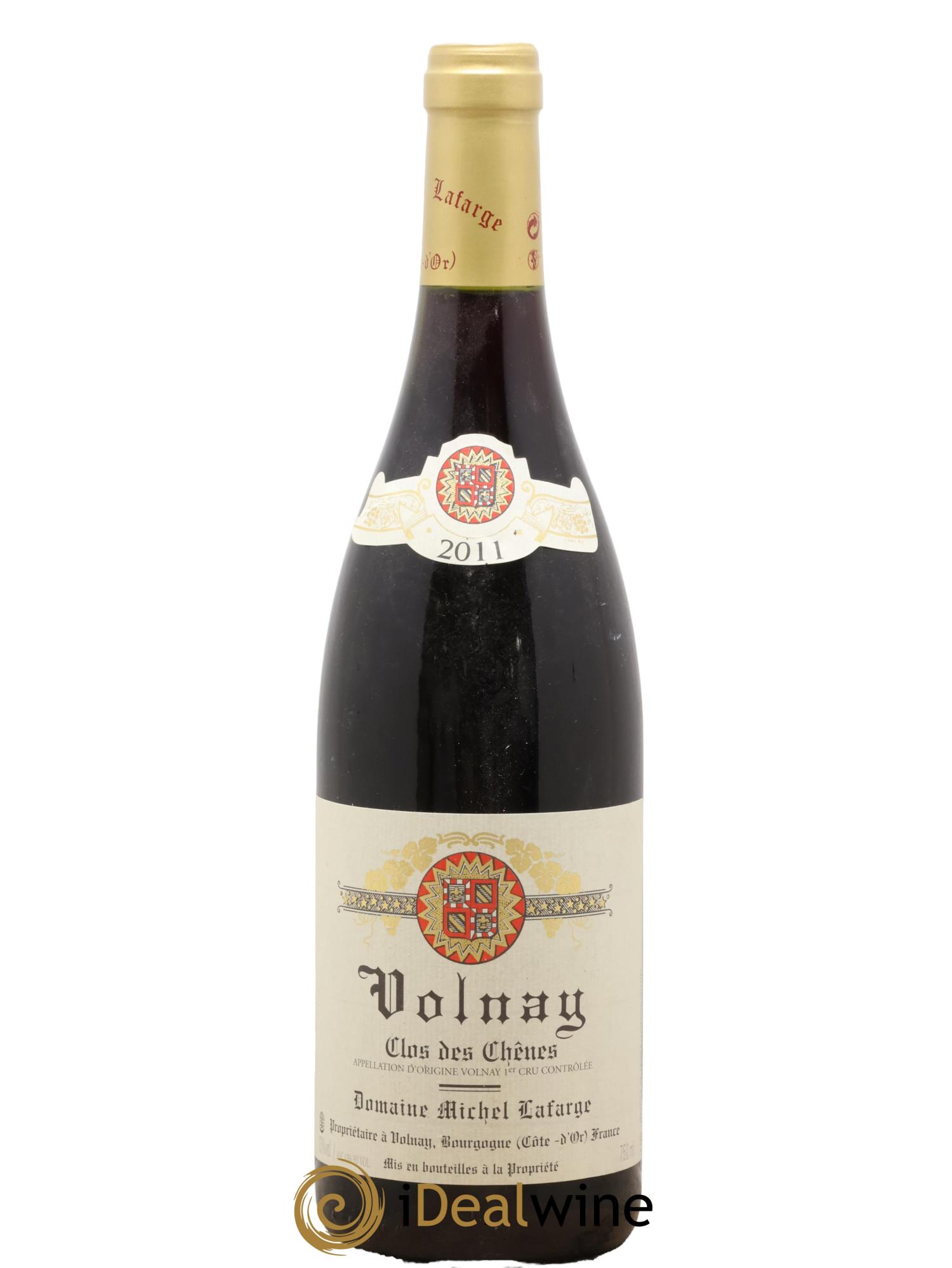 Volnay 1er Cru Clos des Chênes Lafarge (Domaine) 2011 - Posten von 1 Flasche - 0