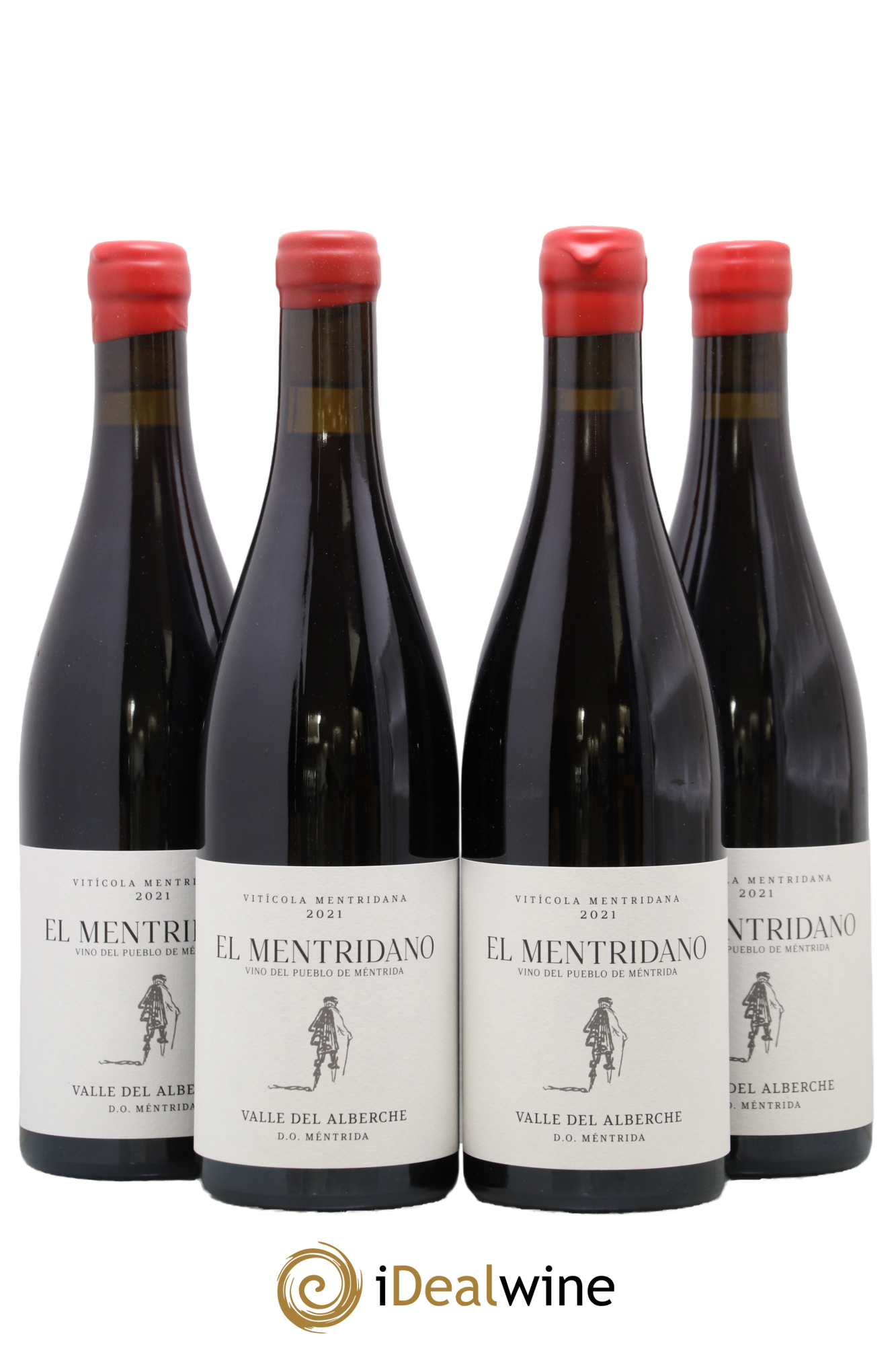 Mentridà DO Viticola Mentridana (anciennement Daniel Jimenez-Landi) El Mentridano 2021 - Lot of 4 bottles - 0