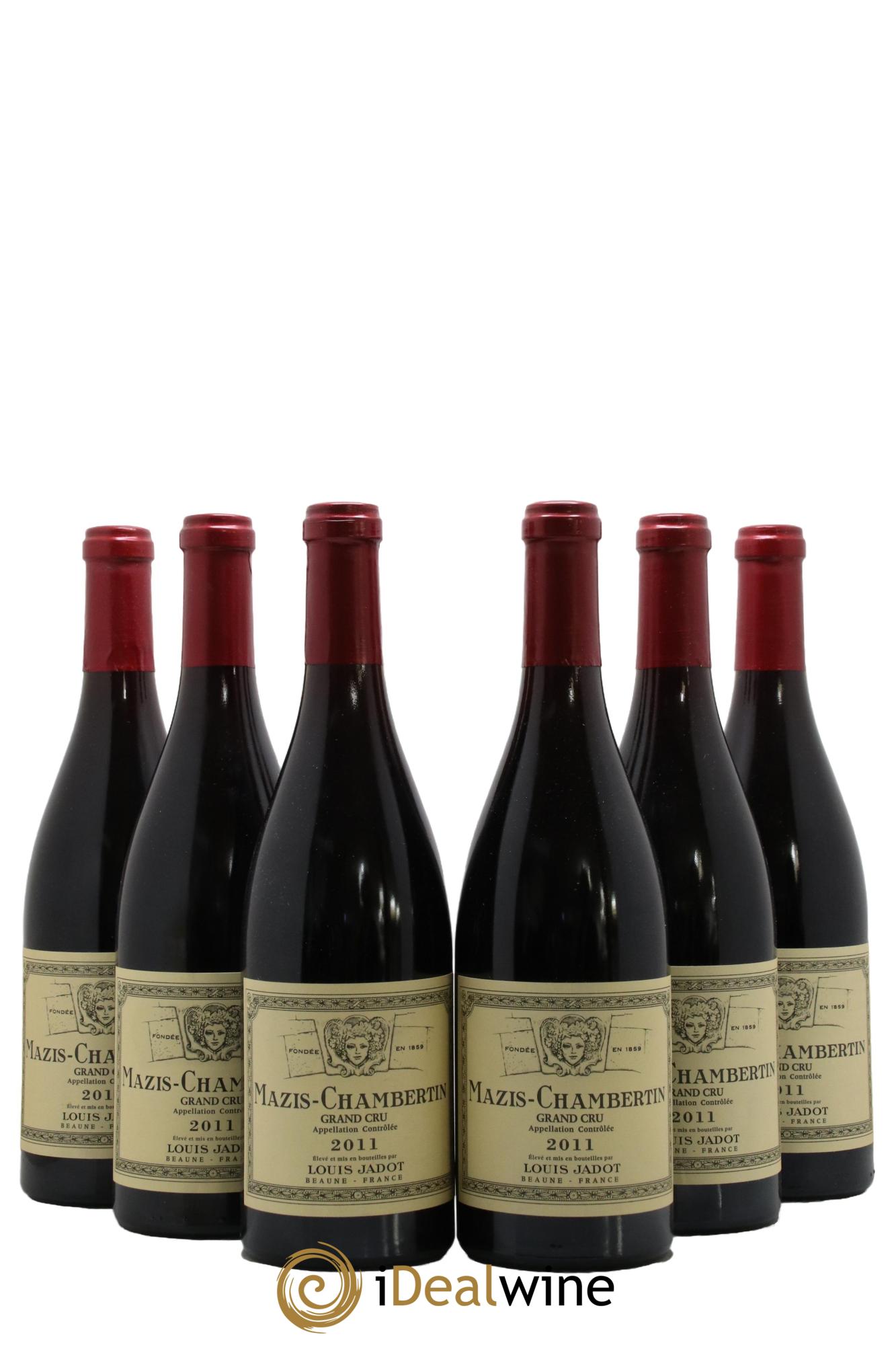Mazis-Chambertin Grand Cru Louis Jadot 2011 - Lot de 6 bouteilles - 0