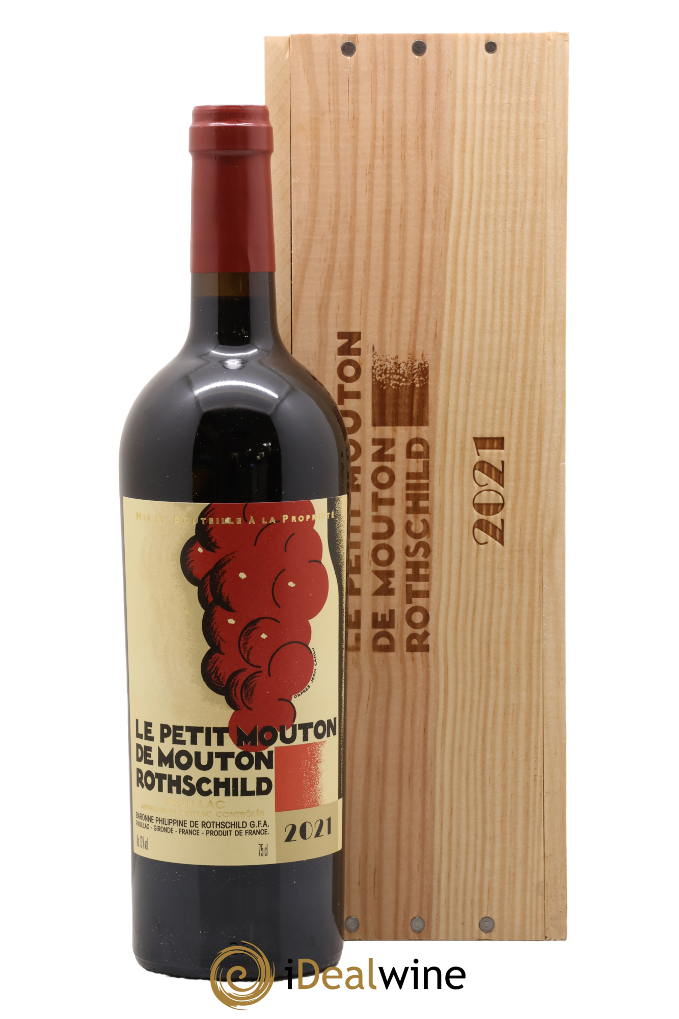 Petit Mouton Second Vin 2021 - Posten von 1 Flasche - 0