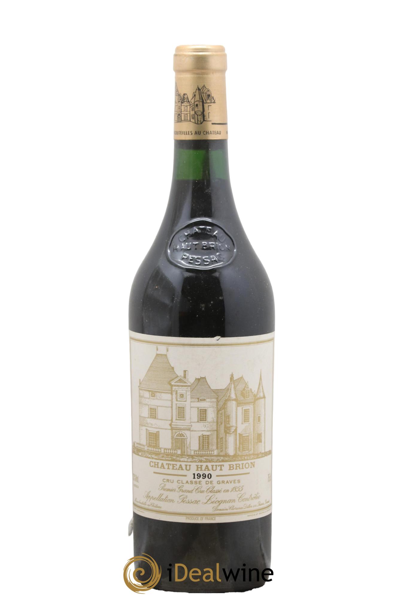 Château Haut Brion 1er Grand Cru Classé 1990 - Lotto di 1 bottiglia - 0