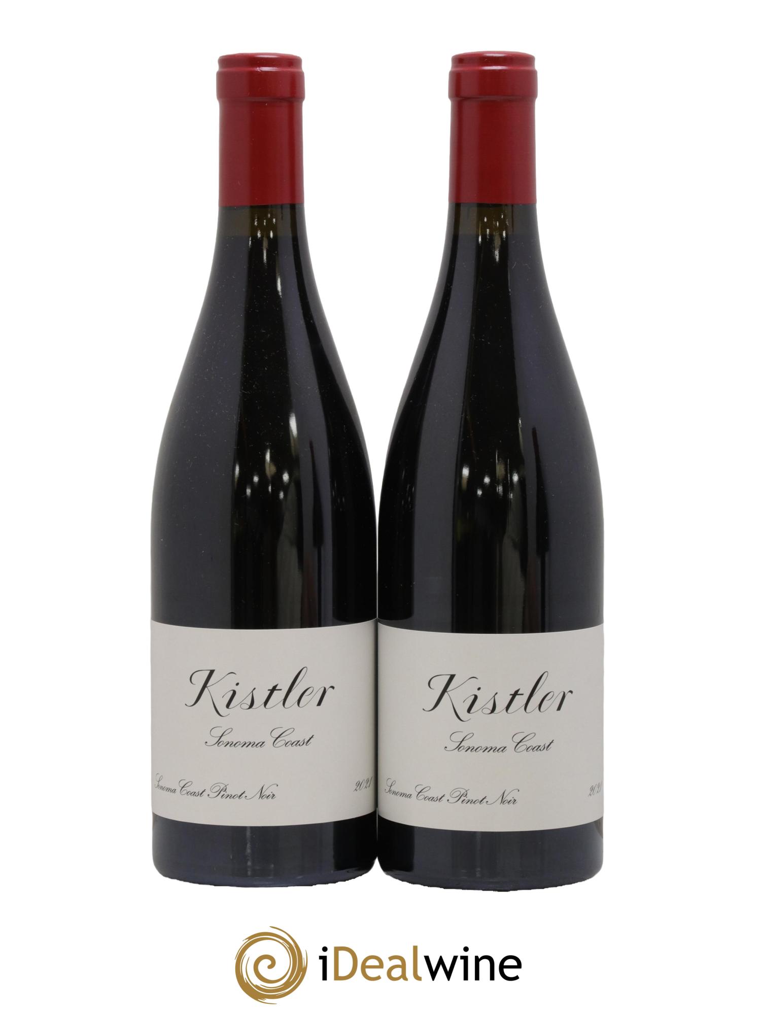Sonoma Coast Pinot Noir Kistler 2021 - Lot de 2 bouteilles - 0