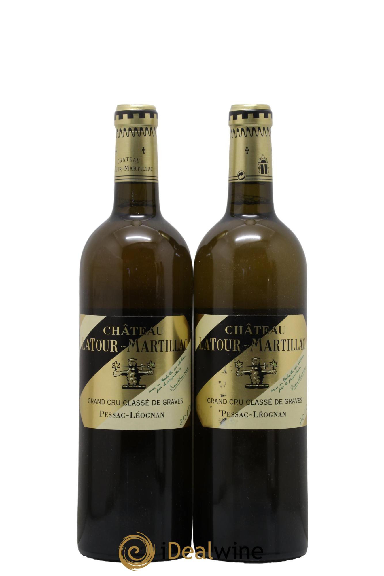 Château Latour-Martillac Cru Classé de Graves 2010 - Lot of 2 bottles - 0