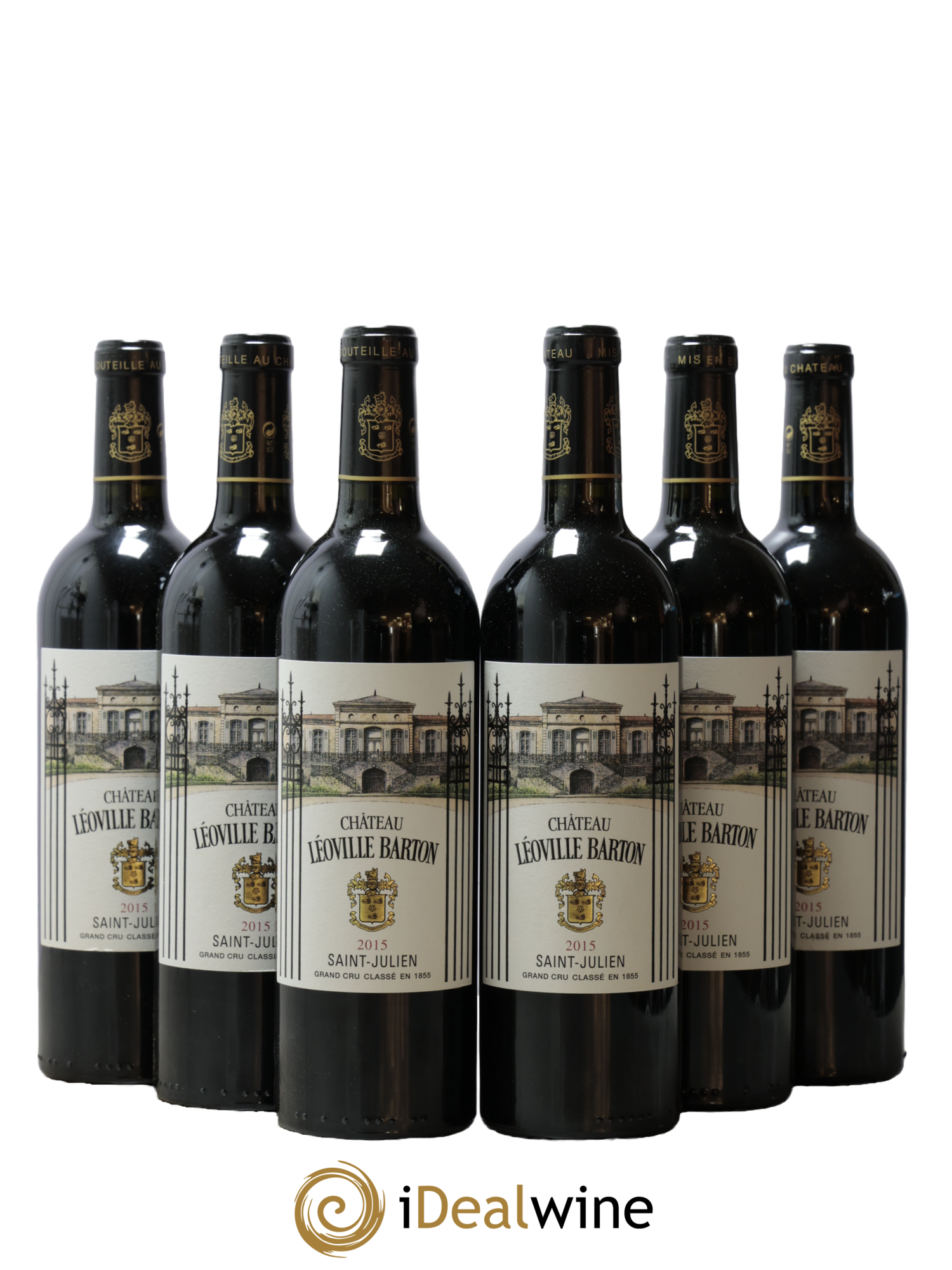 Château Léoville Barton 2ème Grand Cru Classé 2015 - Lot de 6 bouteilles - 0