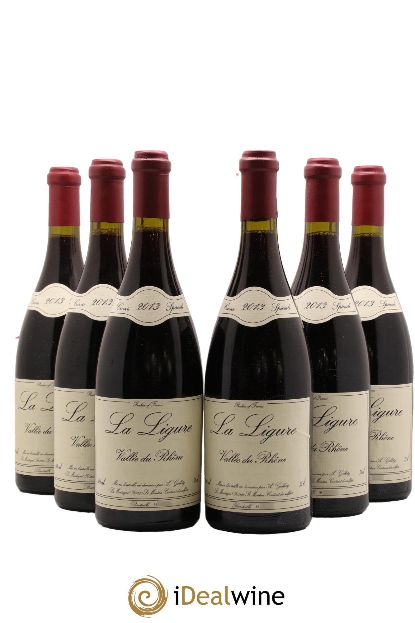 Côtes du Vivarais La Ligure Gallety (Domaine) 2013 - Lot de 6 bouteilles - 0