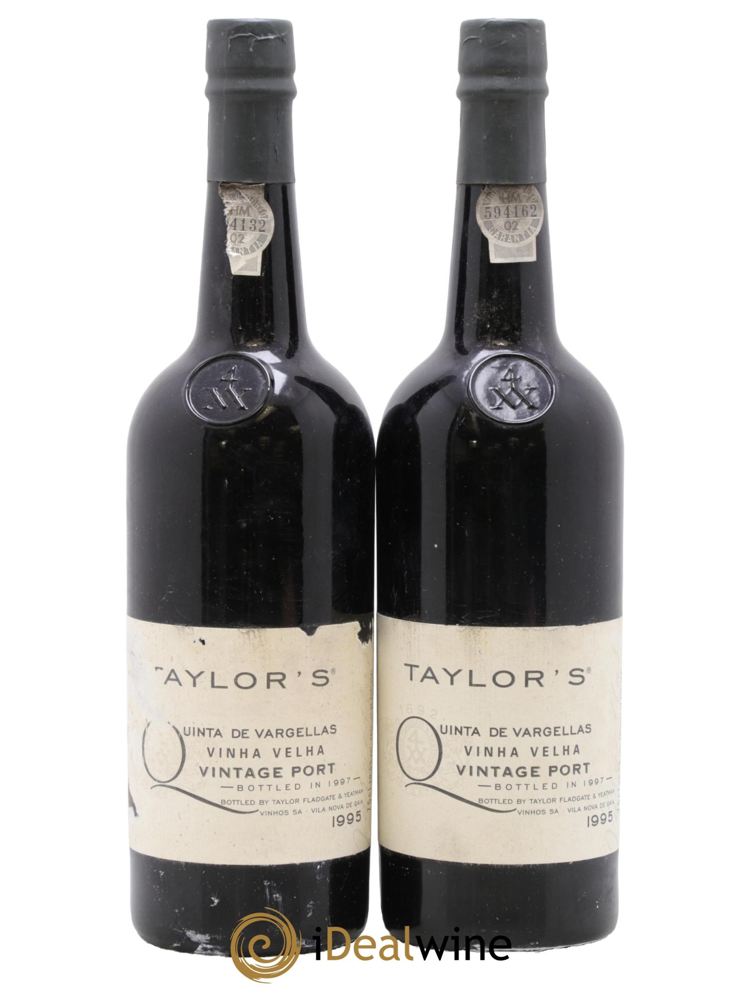 Porto Taylor - Quinta de Vargellas Vintage 1995 - Lotto di 2 bottiglie - 0