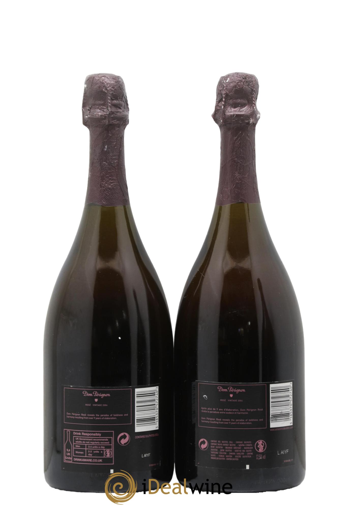Brut Dom Pérignon 2004 - Lot de 2 bouteilles - 1