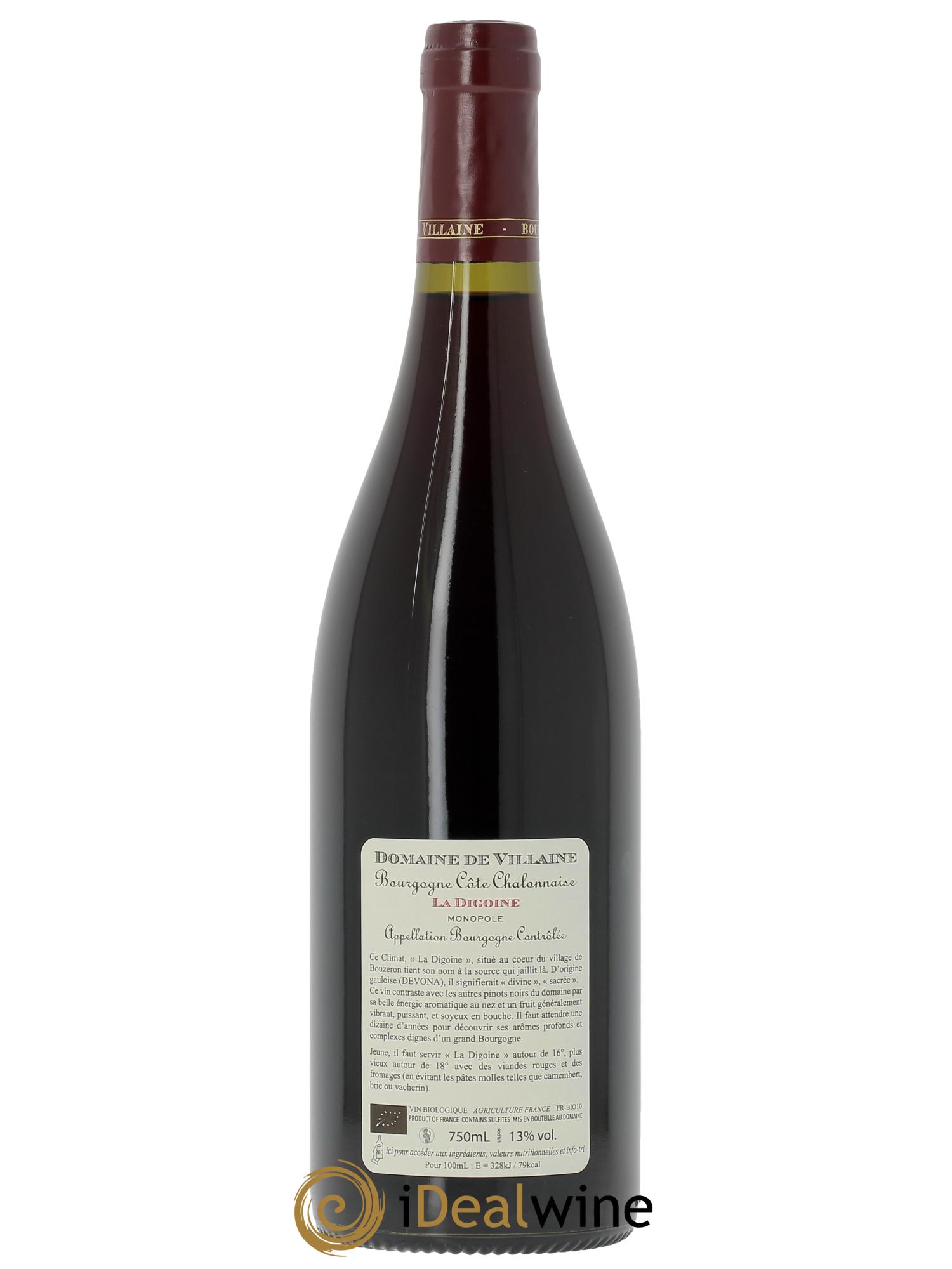 Bourgogne La Digoine Domaine de Villaine  2024 - Lot de 1 bouteille - 1