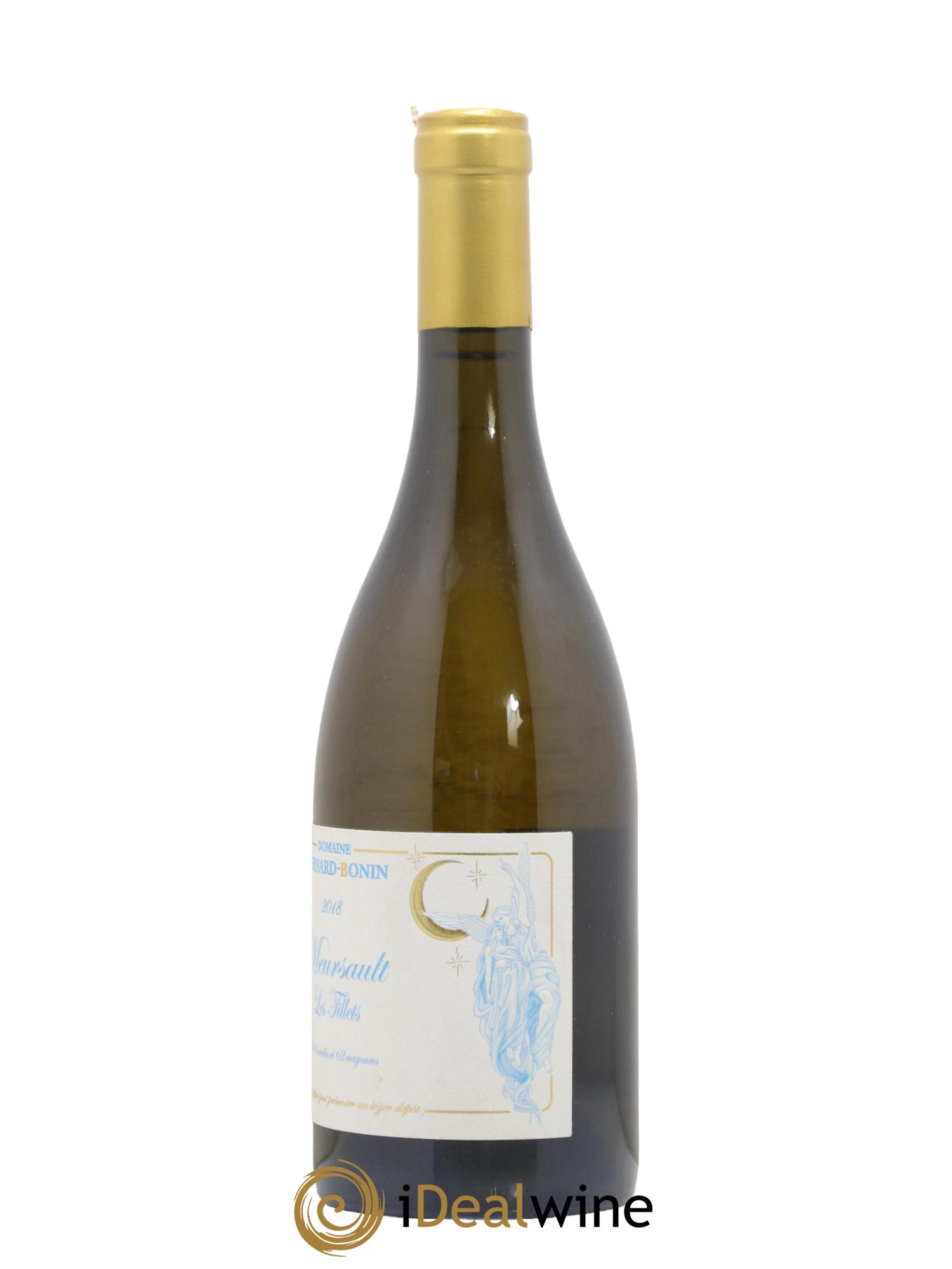 Meursault Les Tillets Bernard Bonin 2018 - Lot de 1 bouteille - 1