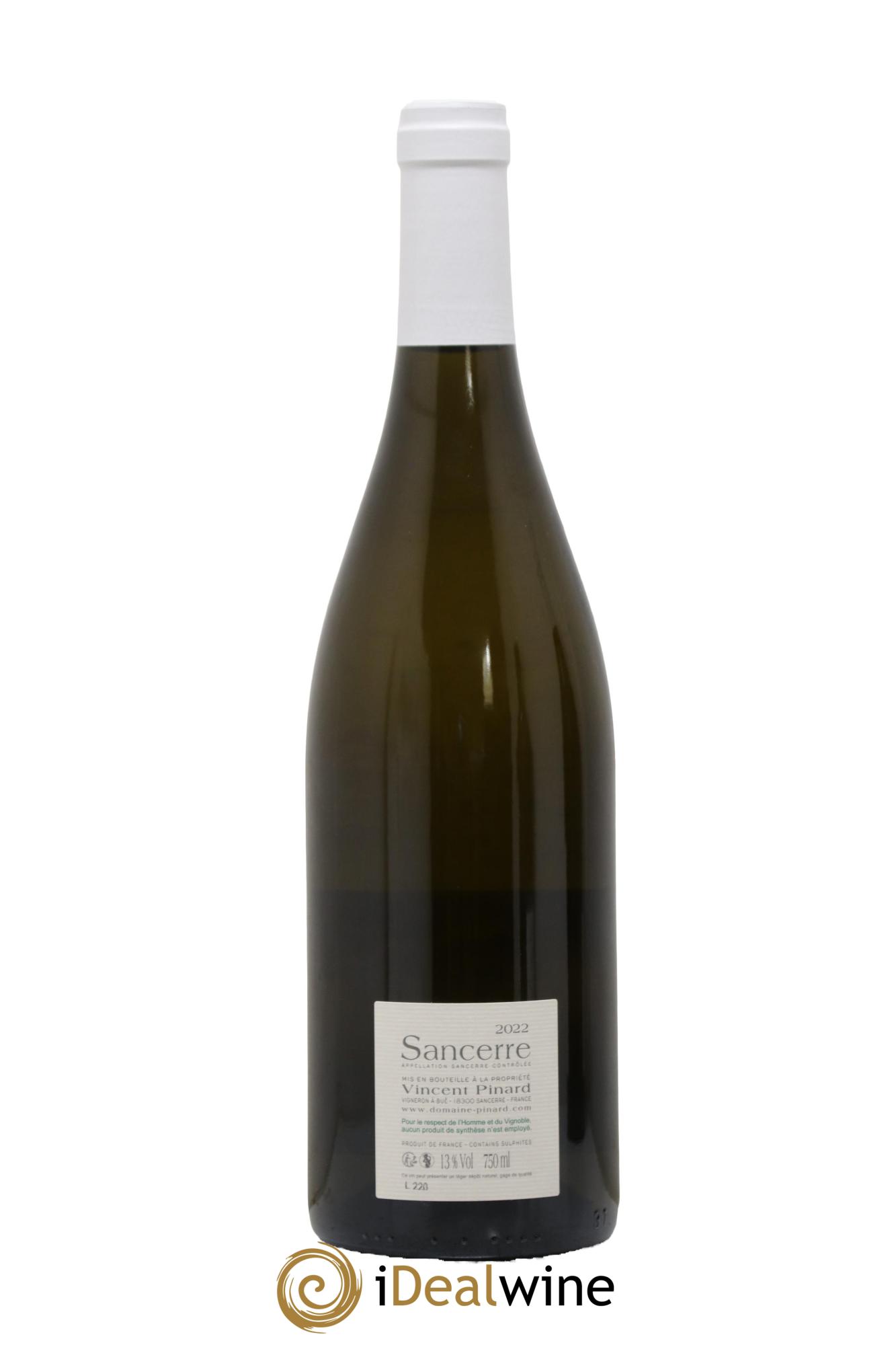 Sancerre Les Créots (anciennement Clémence) Vincent Pinard 2022 - Lotto di 1 bottiglia - 1