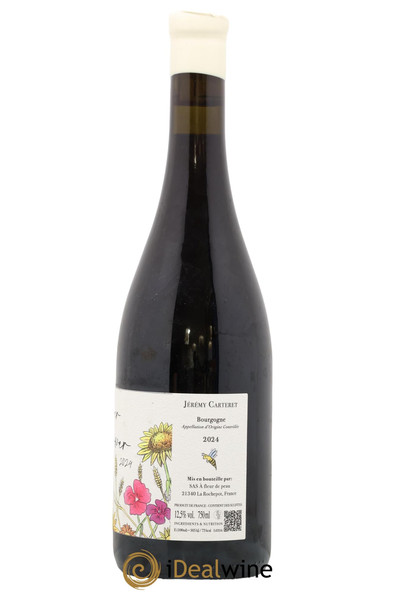 Bourgogne Flower Power Jérémy Carteret 2024 - Lot de 1 bouteille - 1