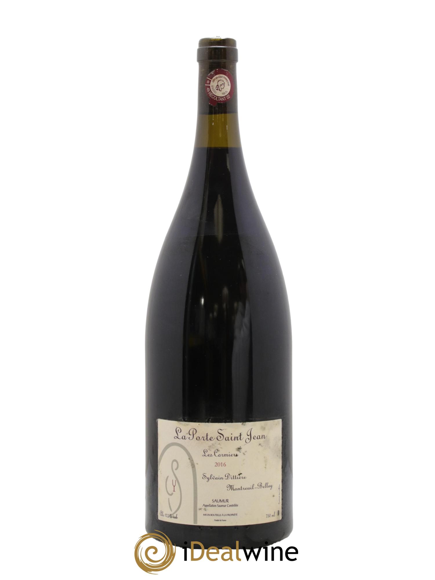 Saumur Les Cormiers La Porte Saint Jean 2016 - Lotto di 1 magnum - 0