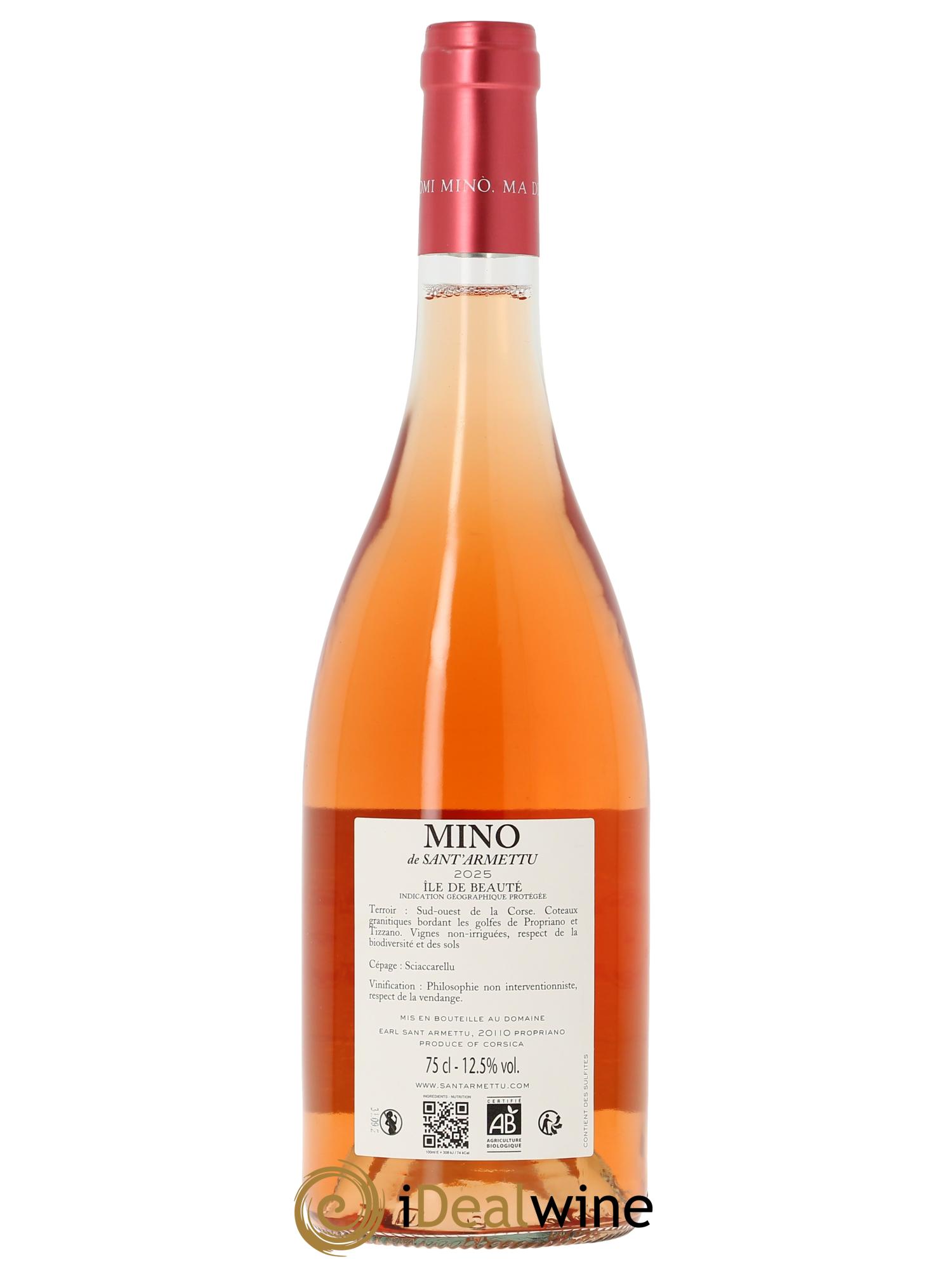 Ile de Beauté Minò Sant Armettu (Domaine) 2025 - Lotto di 1 bottiglia - 1