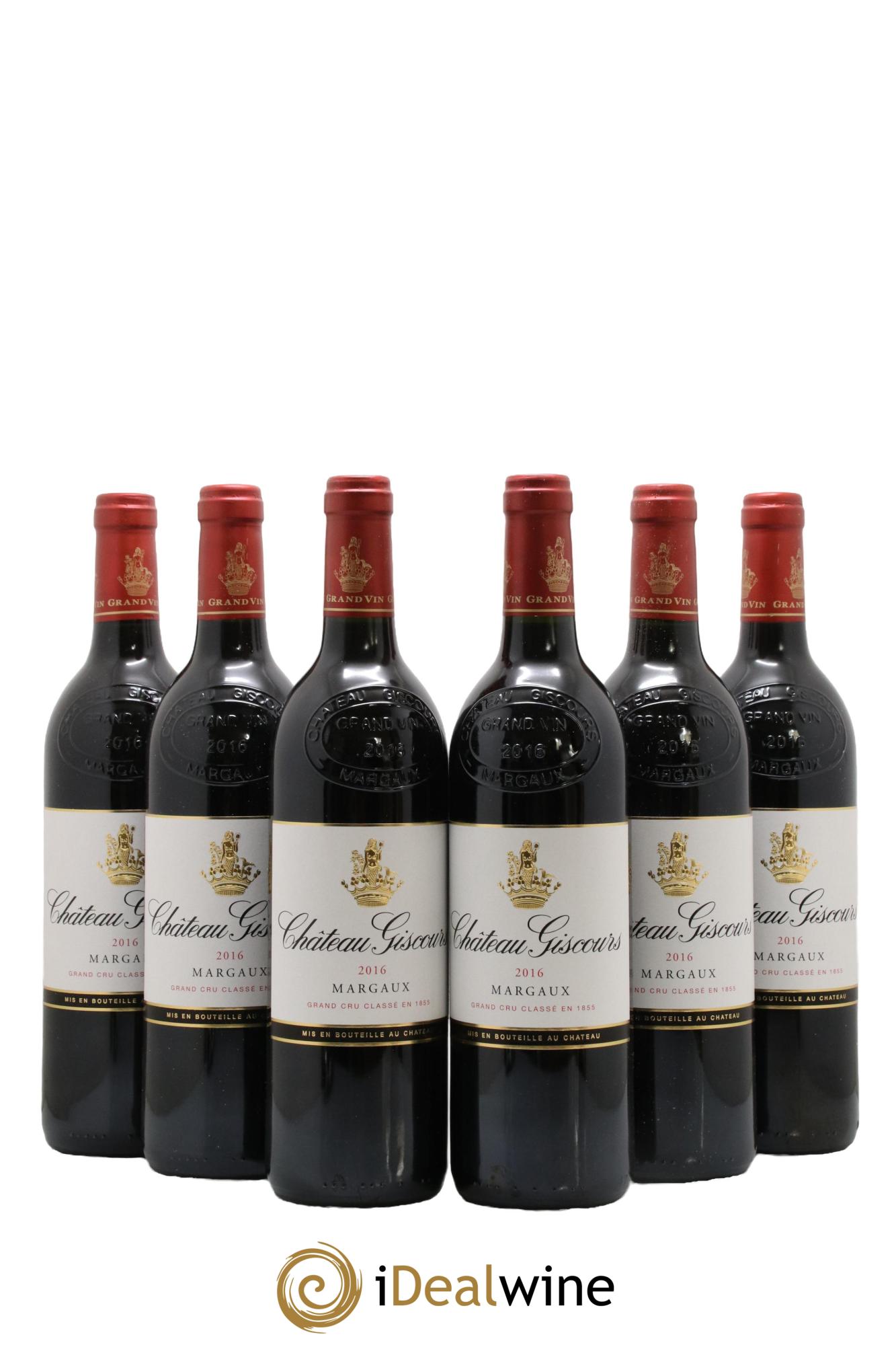 Château Giscours 3ème Grand Cru Classé 2016 - Lot de 6 bouteilles - 0