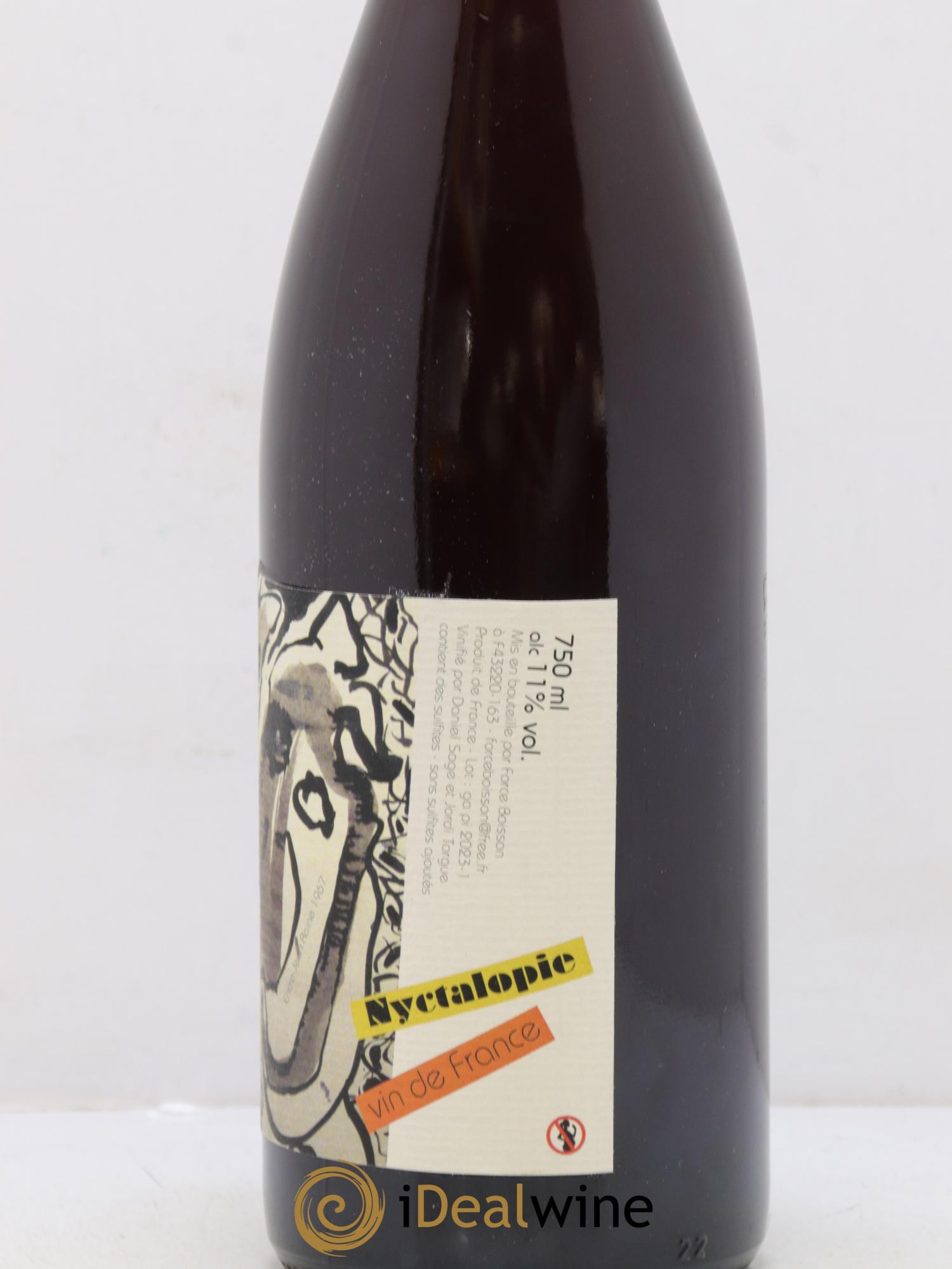 Vin de France Nyctalopie Daniel Sage 2022 - Lot de 1 bouteille - 1