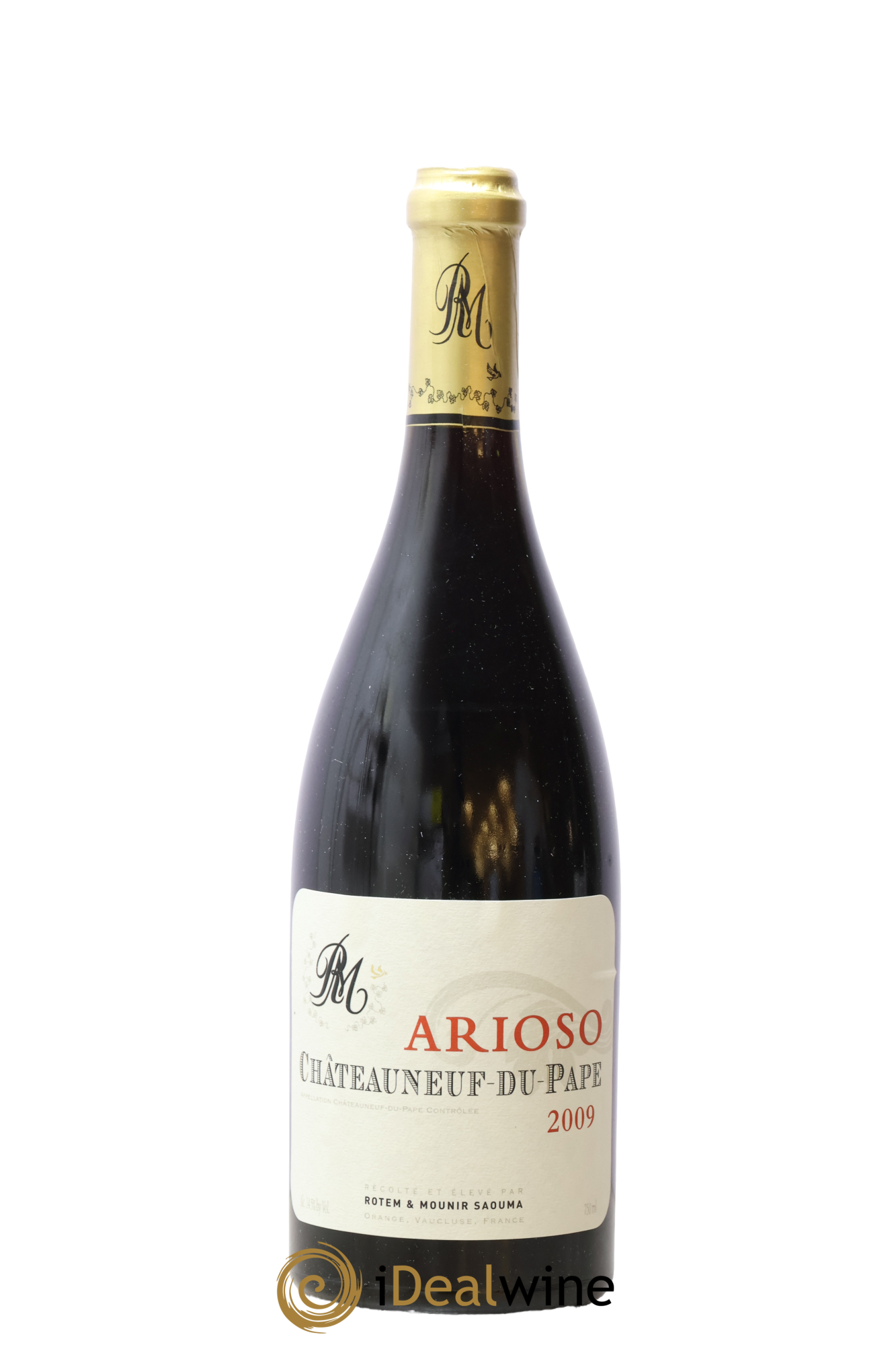 Châteauneuf-du-Pape Arioso Rotem & Mounir Saouma 2009 - Lot de 1 bouteille - 0
