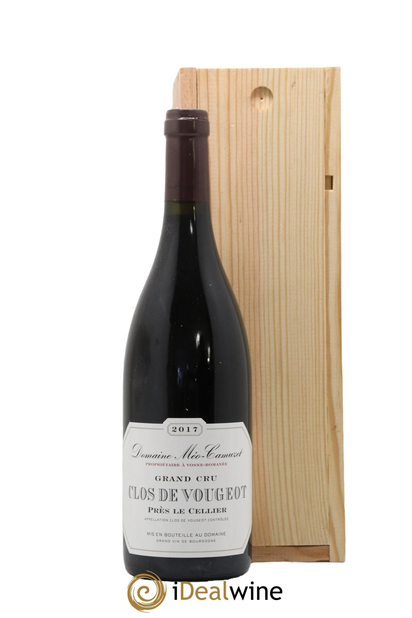 Clos de Vougeot Grand Cru Près le Cellier Méo-Camuzet (Domaine) 2017 - Lot de 1 bouteille - 0