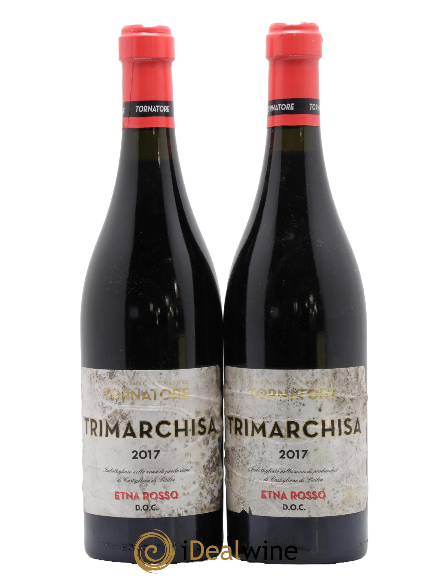 Italie Etna Rosso DOC Trimarchisa Tornatore 2017 - Lot de 2 bouteilles - 0