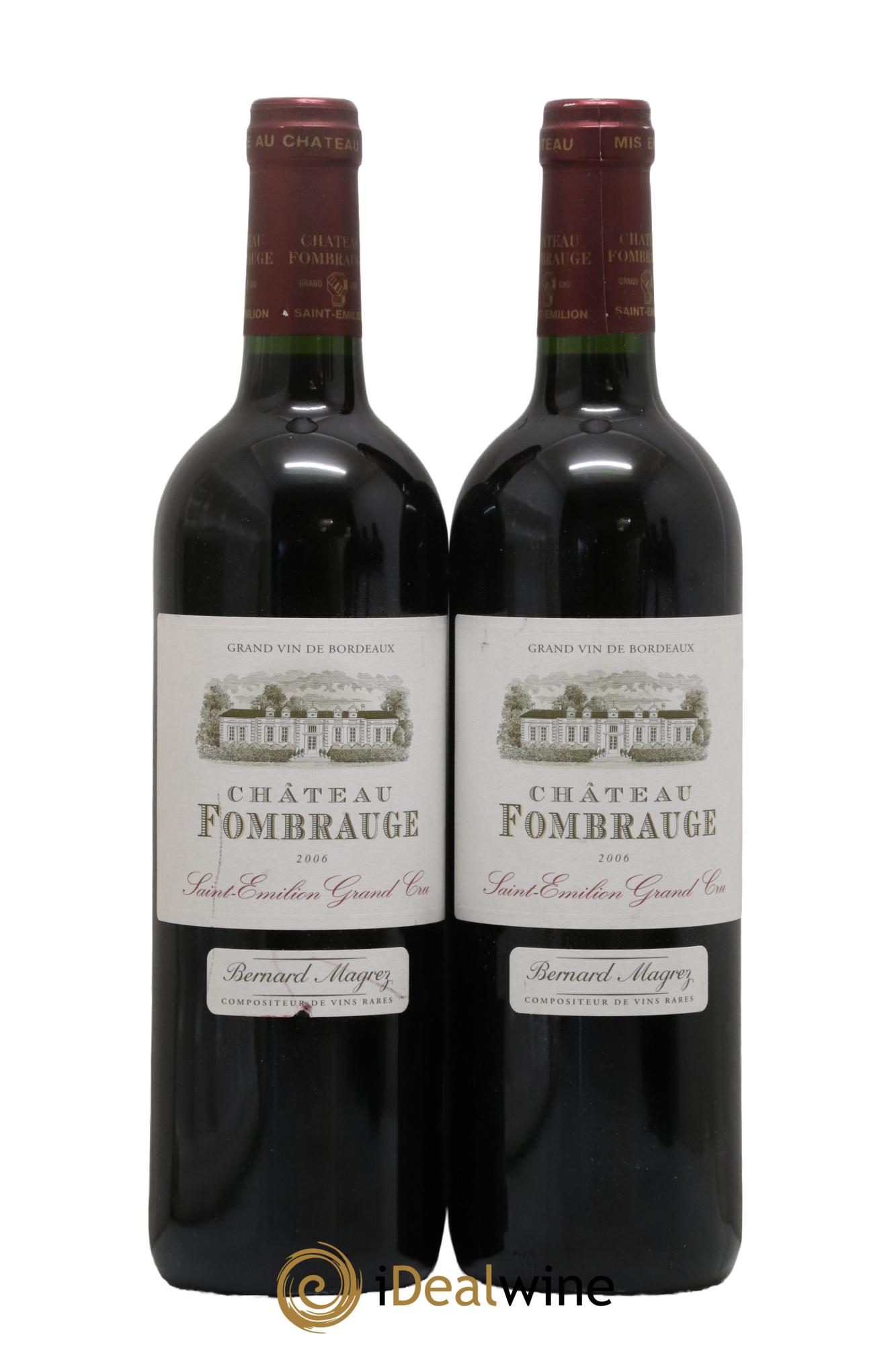Château Fombrauge Grand Cru Classé 2006 - Lot of 2 bottles - 0