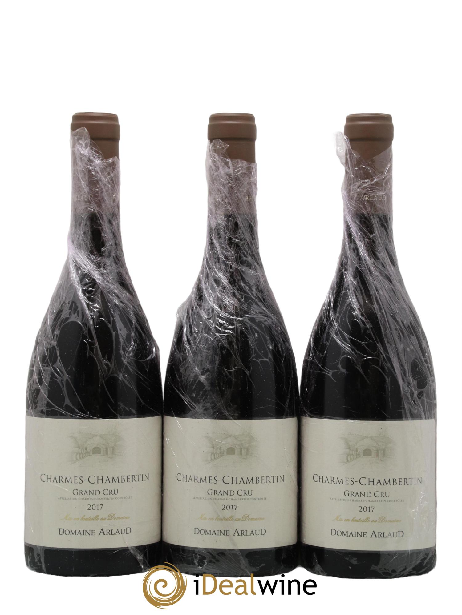Charmes-Chambertin Grand Cru Arlaud 2017 - Lot de 3 bouteilles - 0