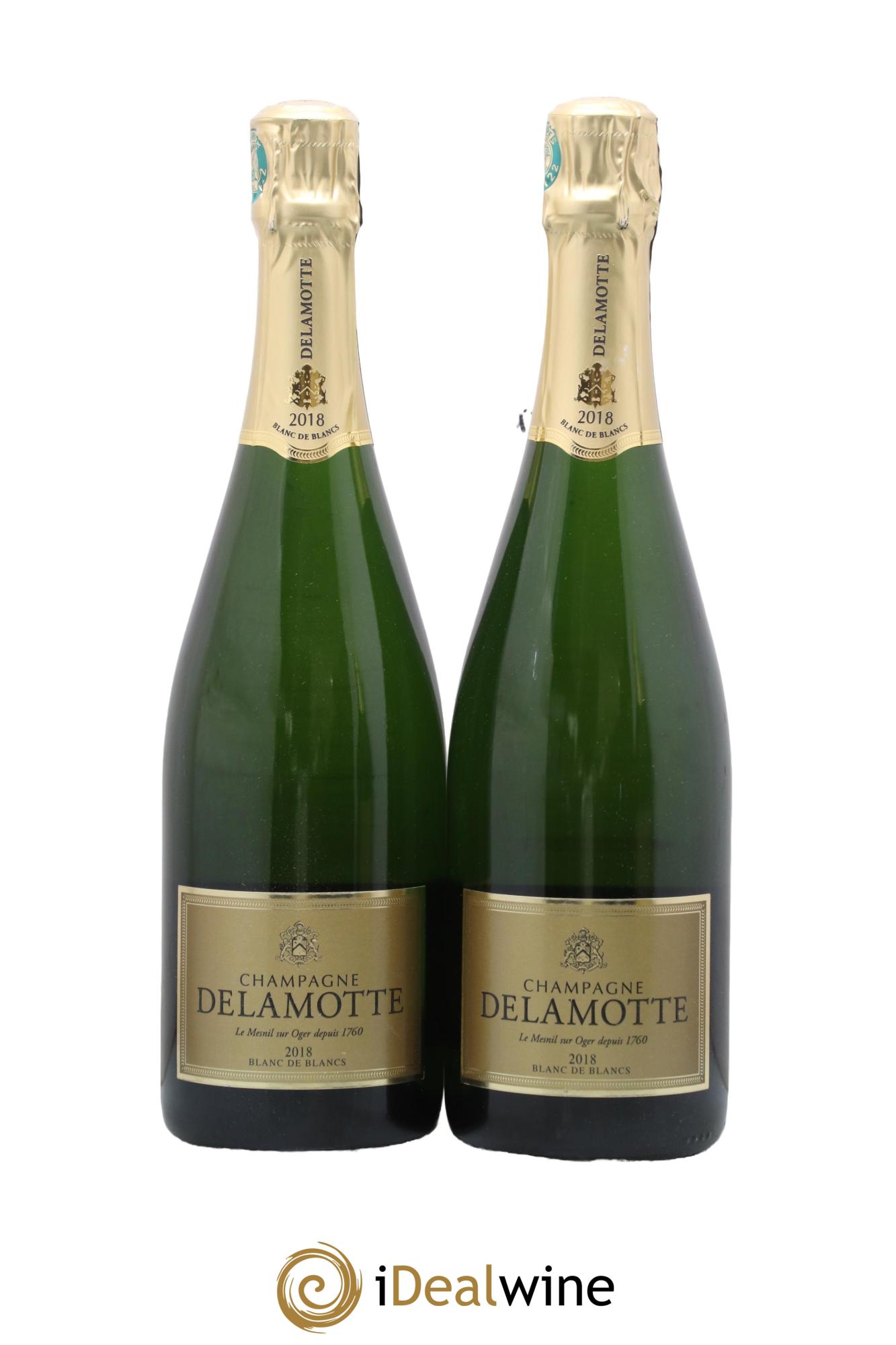 Brut Delamotte 2018 - Lot of 2 bottles - 0